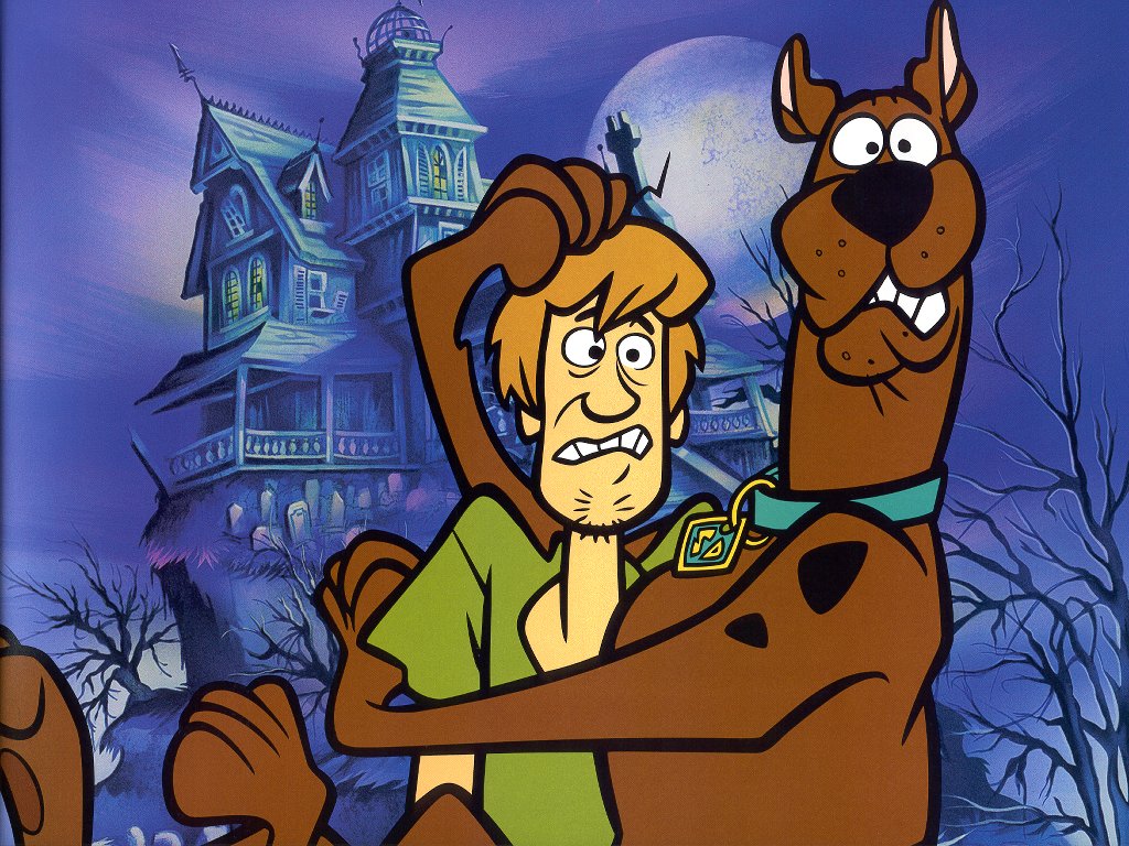 Scooby Doo - Scooby Doo Being Scared - HD Wallpaper 