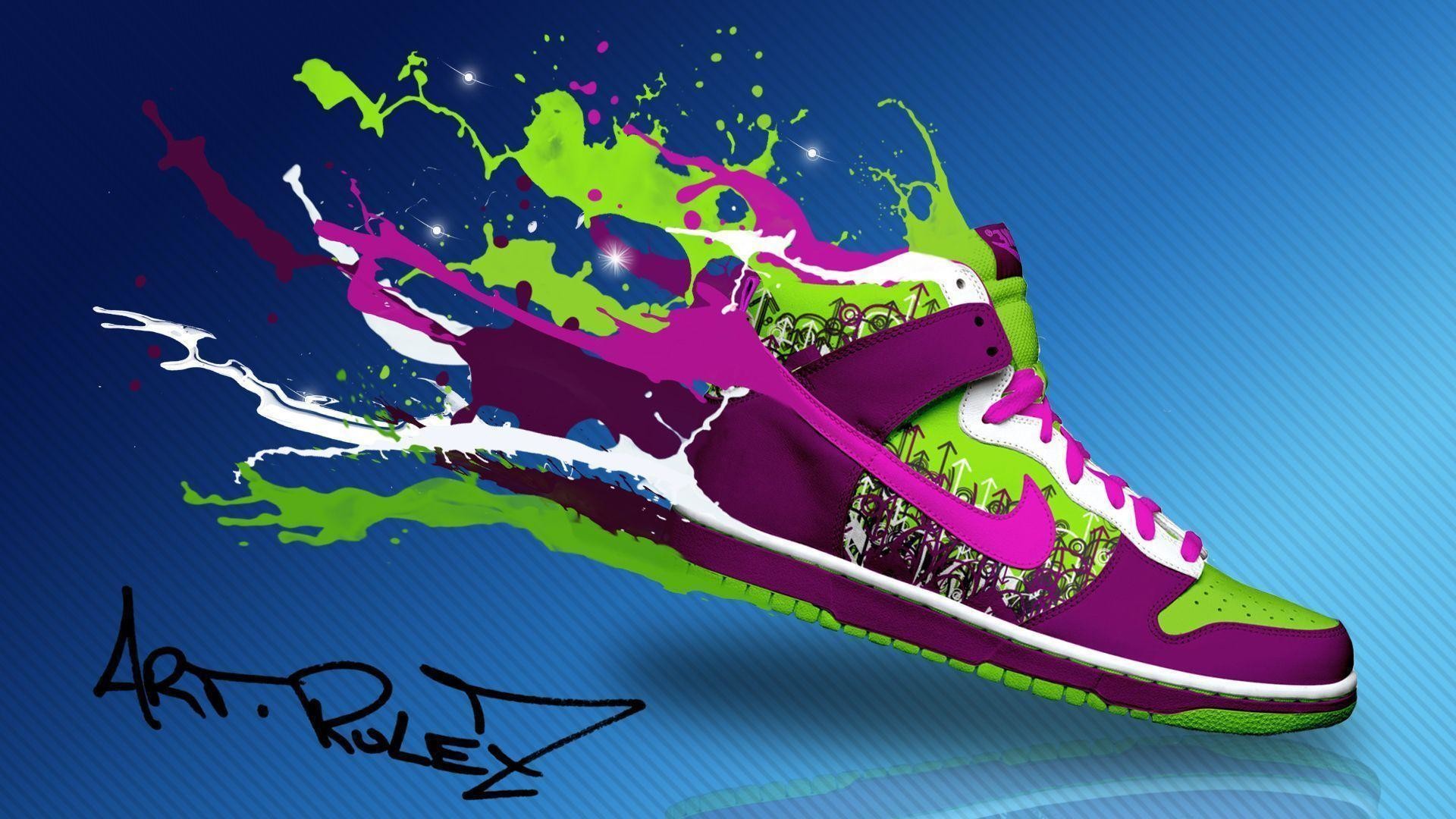 nike shoes wallpaper hd