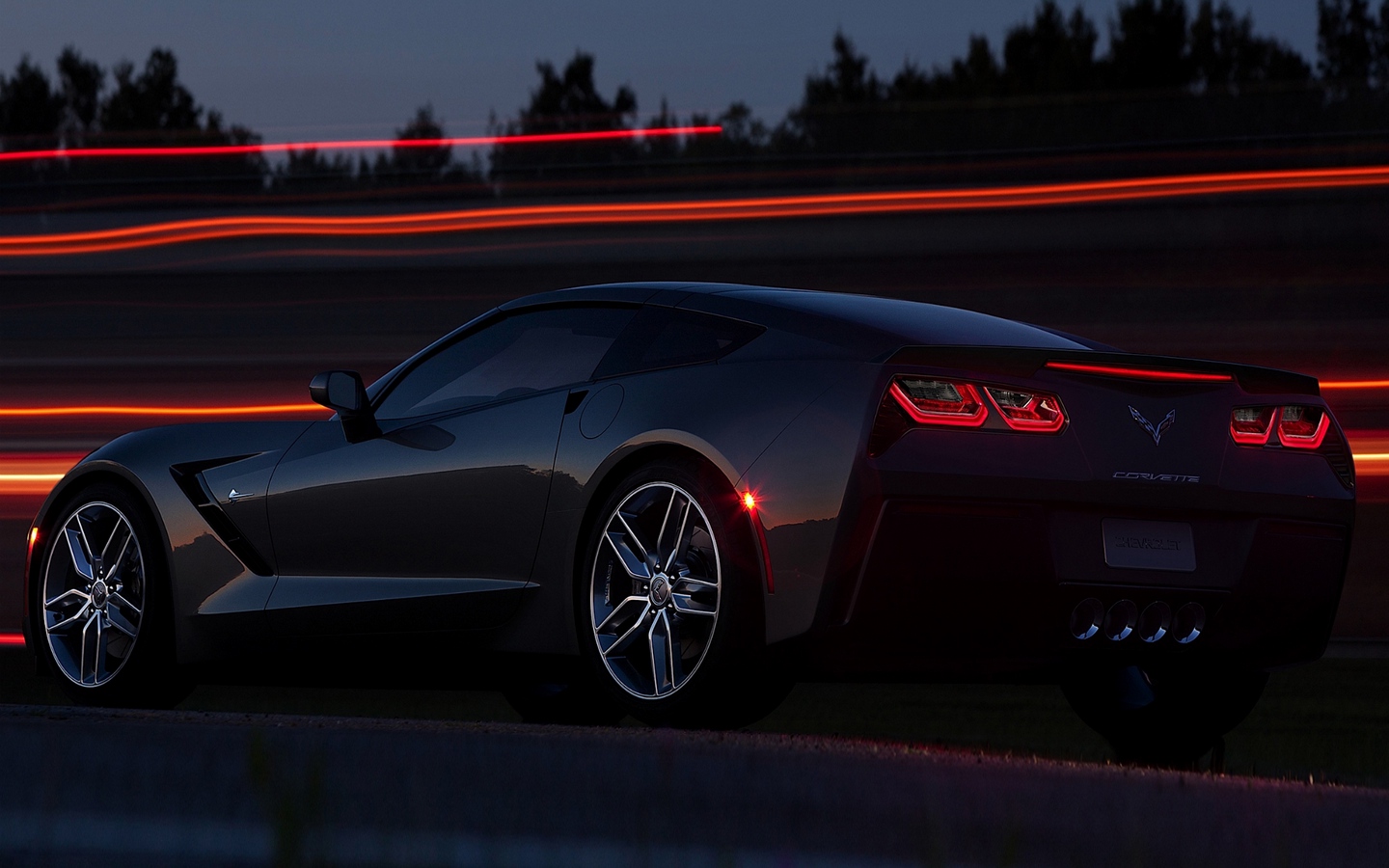 Wallpaper Chevrolet, Corvette, Stingray C7 - Stingray Corvette - HD Wallpaper 