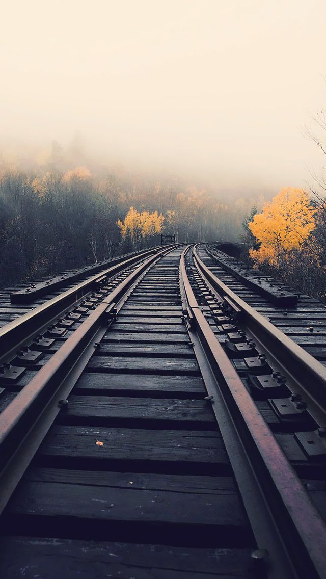 Railroad Wallpaper Iphone - HD Wallpaper 