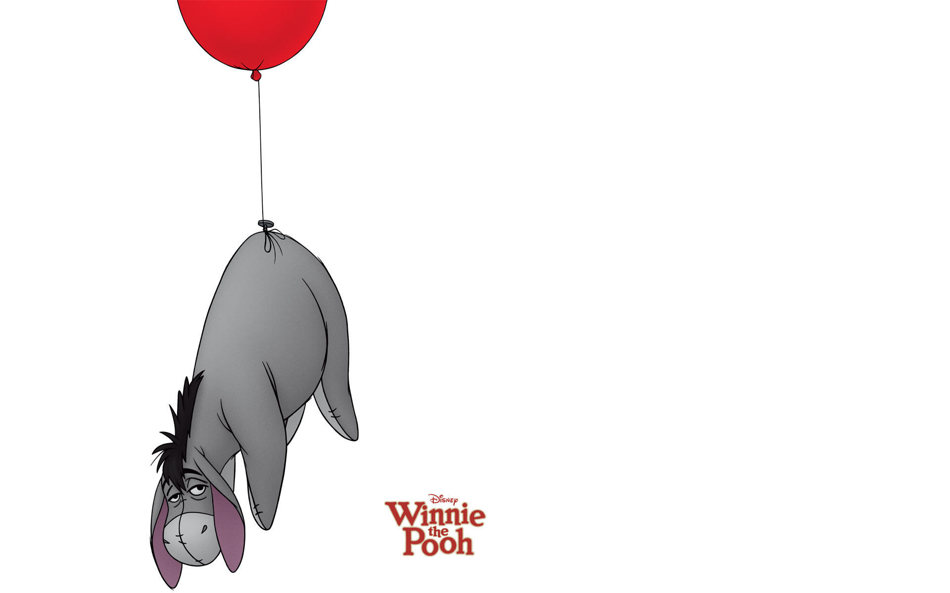 Winnie The Pooh Eeyore Balloon - HD Wallpaper 