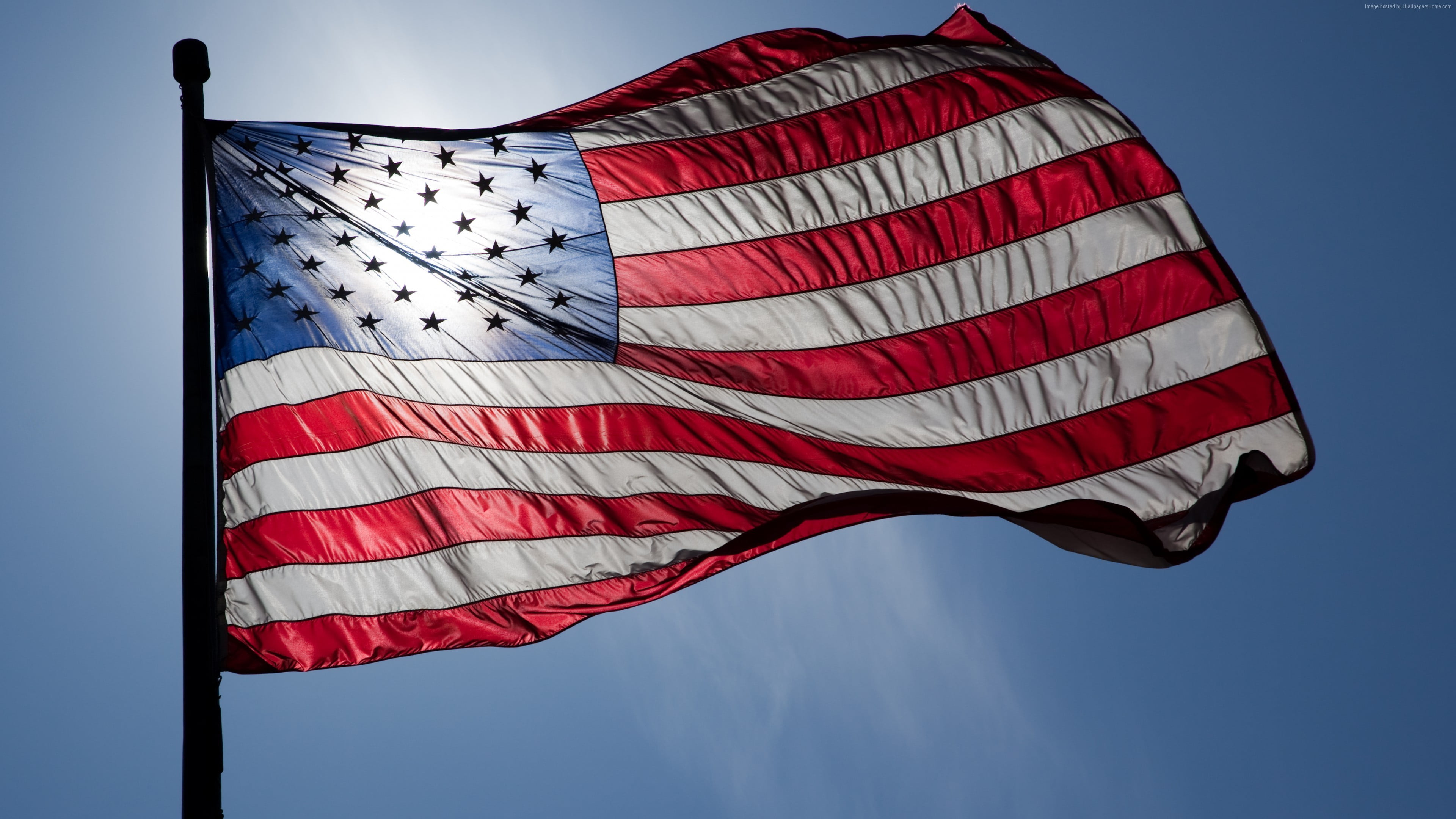 American Flag - HD Wallpaper 