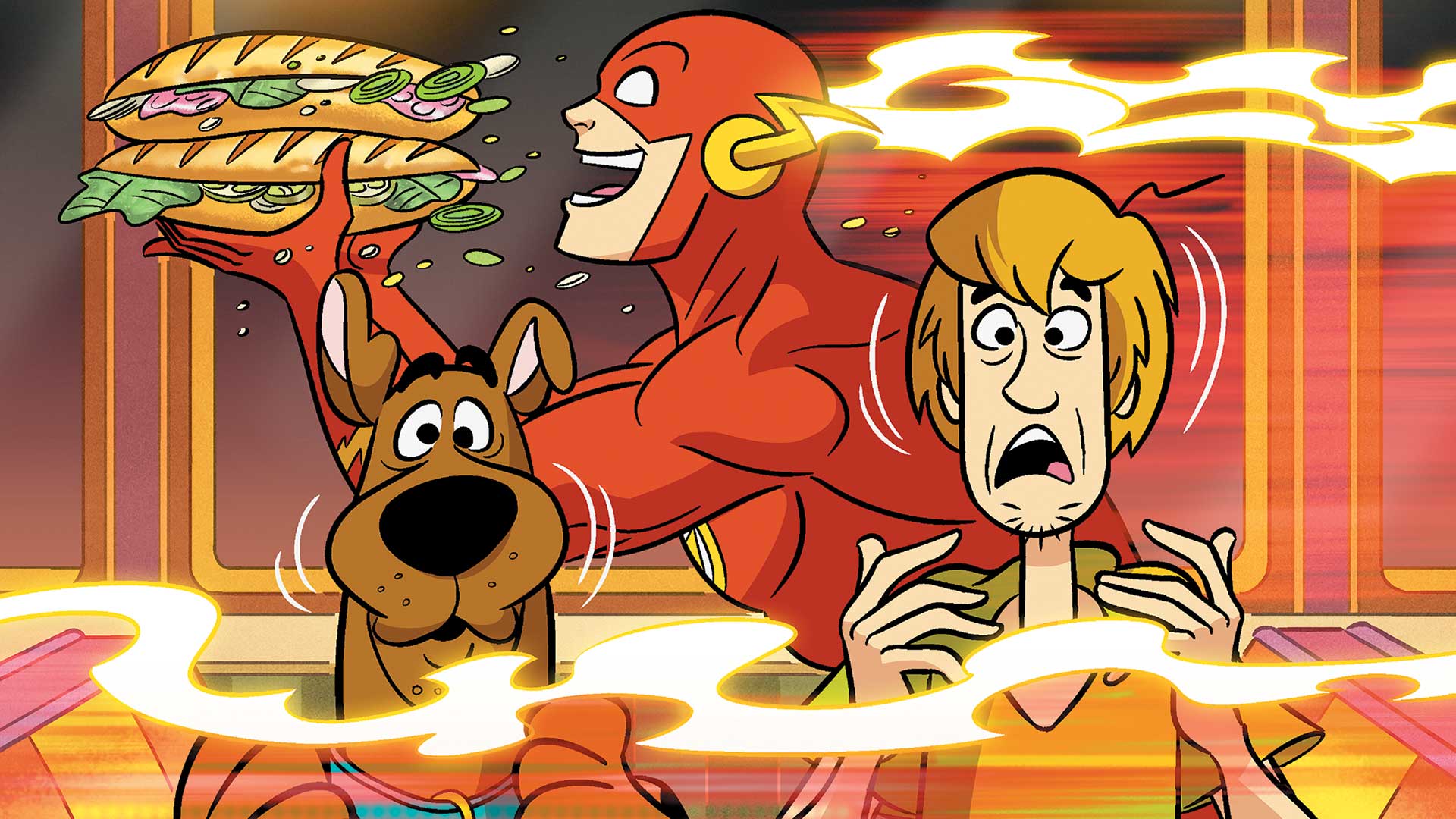 Scooby Doo And The Flash - HD Wallpaper 