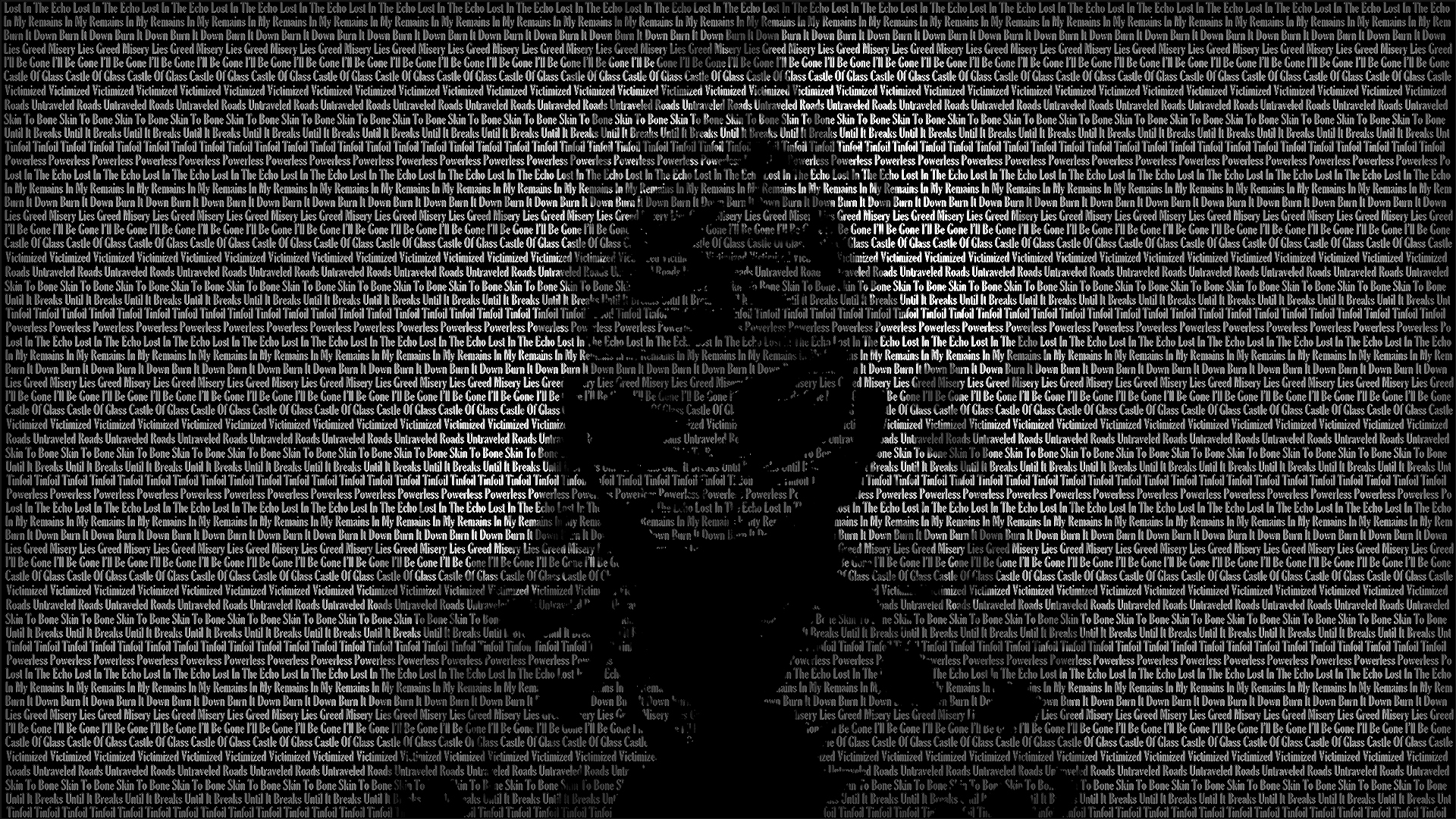 Linkin Park Wallpaper Black - HD Wallpaper 