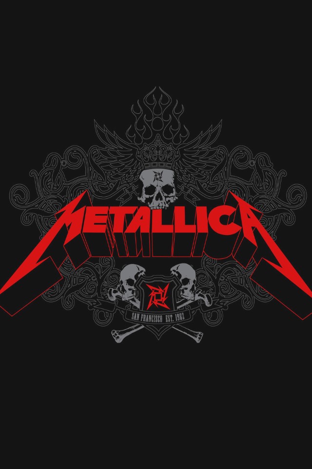 Metallica Background For Iphone - HD Wallpaper 