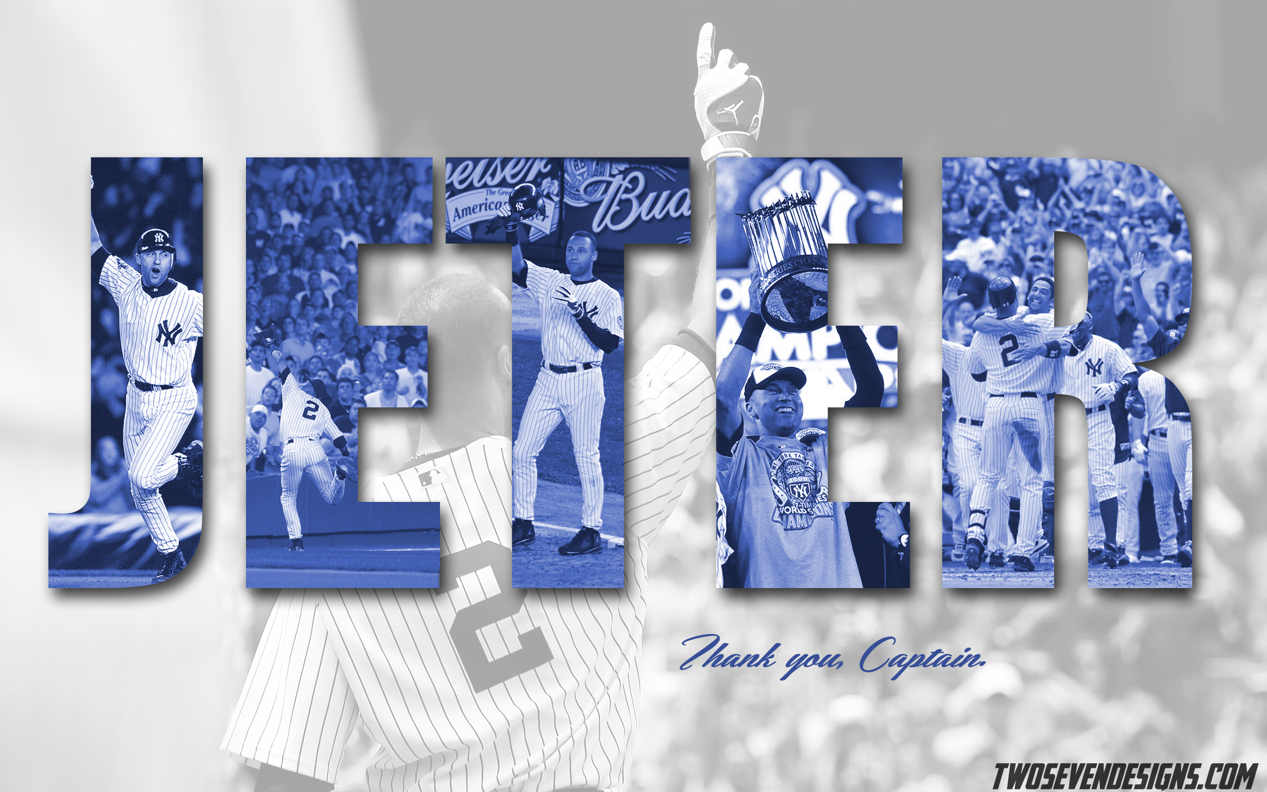 Derek Jeter 2014 Final Season Wallpaper - New York Yankees World Series - HD Wallpaper 