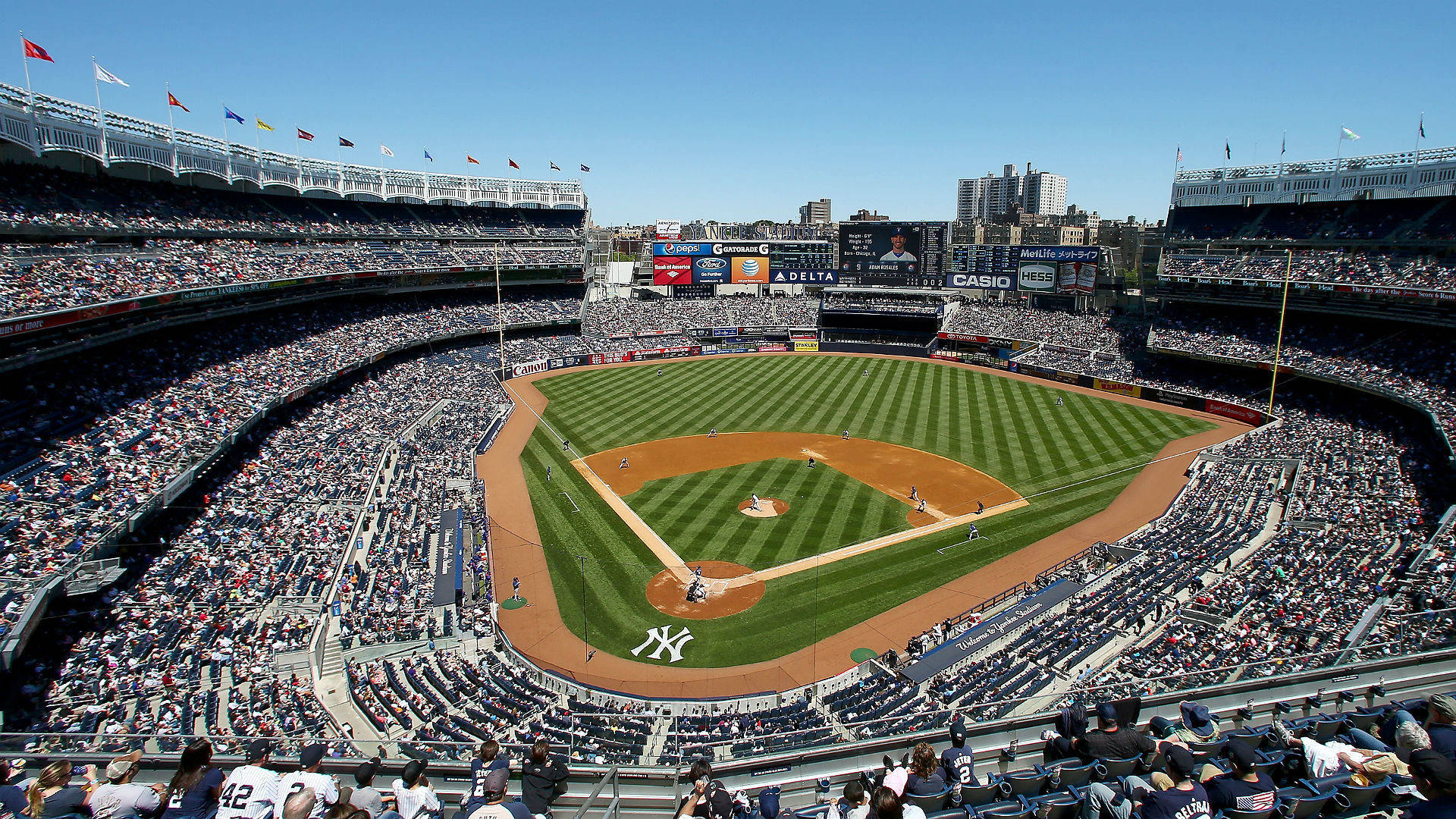 New Yankee Stadium Wallpaper - New York Yankees - HD Wallpaper 