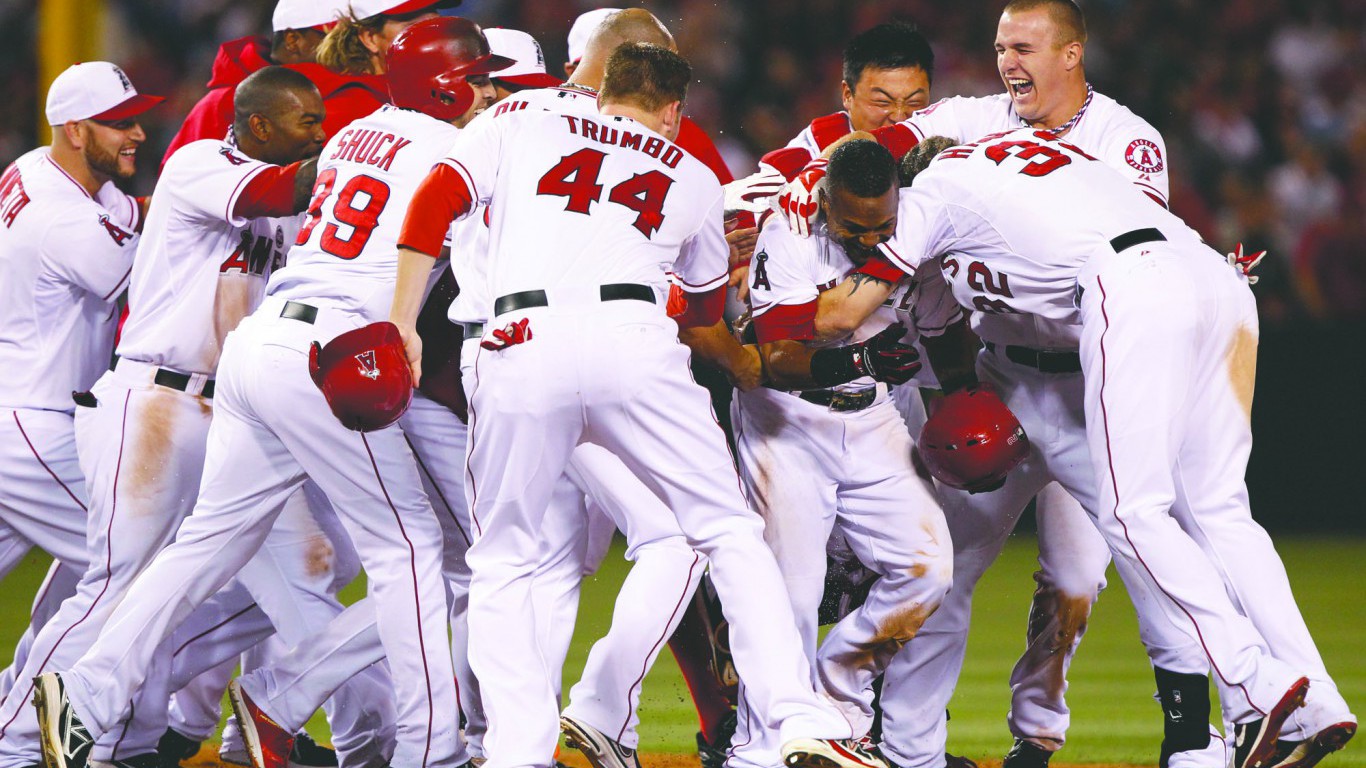 Anaheim Angels Baseball Mlb E - Team - HD Wallpaper 