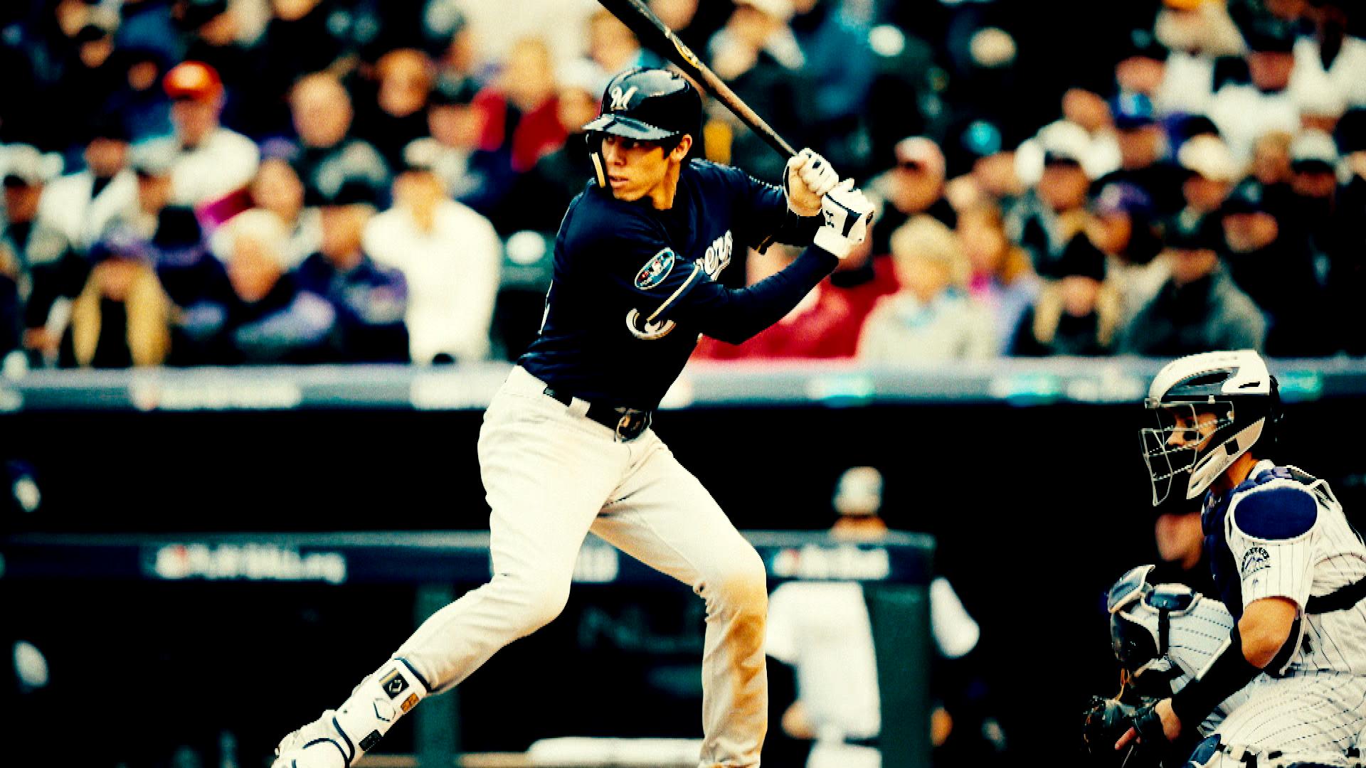 Christian Yelich Wallpaper Brewers - HD Wallpaper 