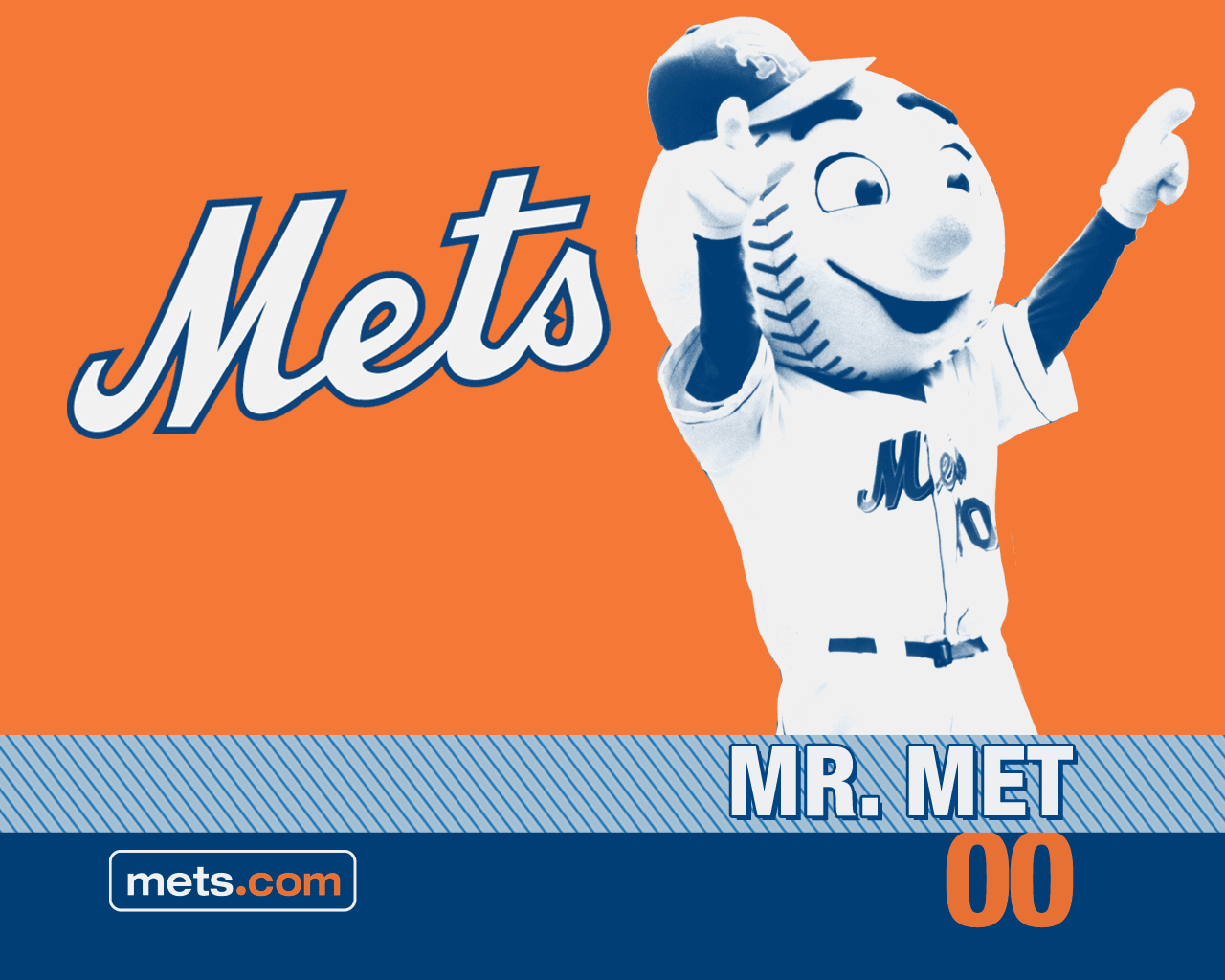 Mr Met Wallpaper - Ny Mets Desktop Backgrounds - HD Wallpaper 