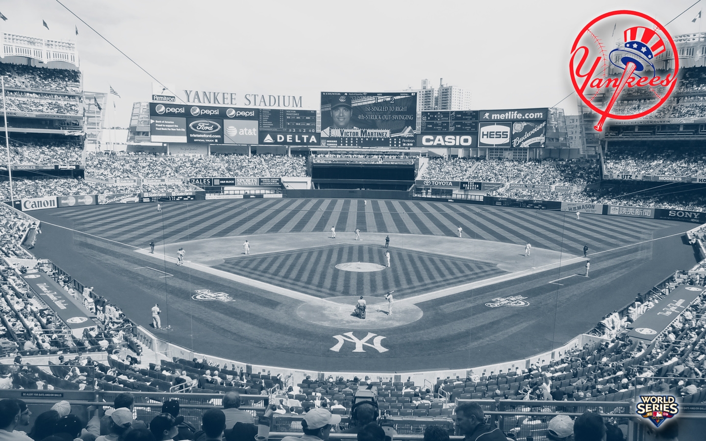 New York Yankees Hd Wallpapers Backgrounds Wallpaper - Yankee Stadium - HD Wallpaper 