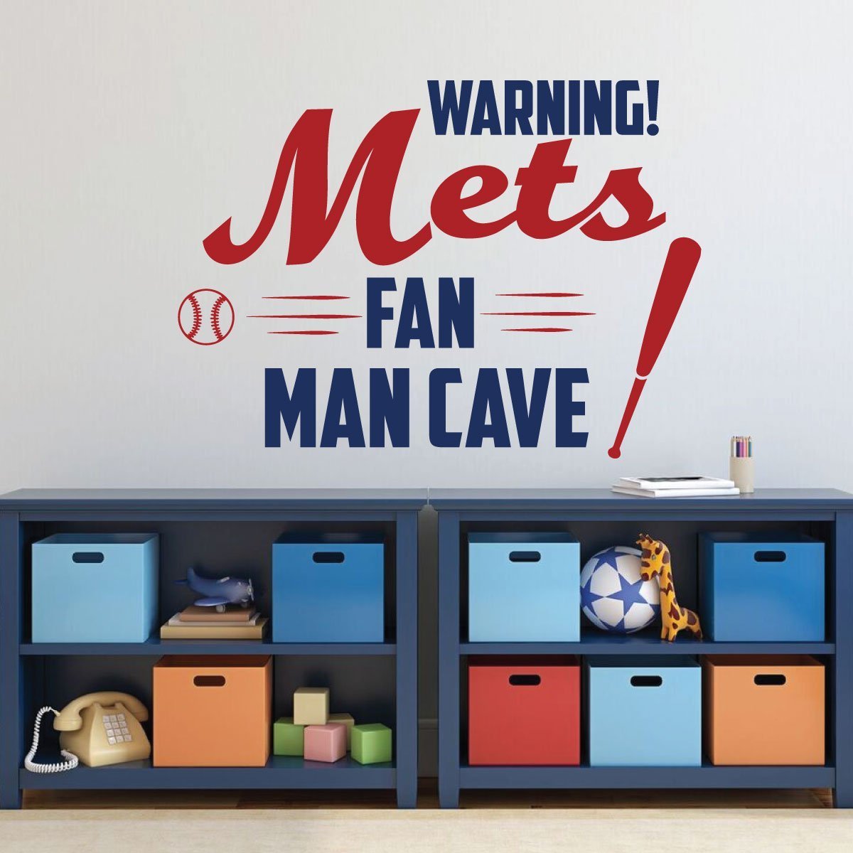 Ny Mets Wall Decor - Construction Vehicles Wall Decal - HD Wallpaper 