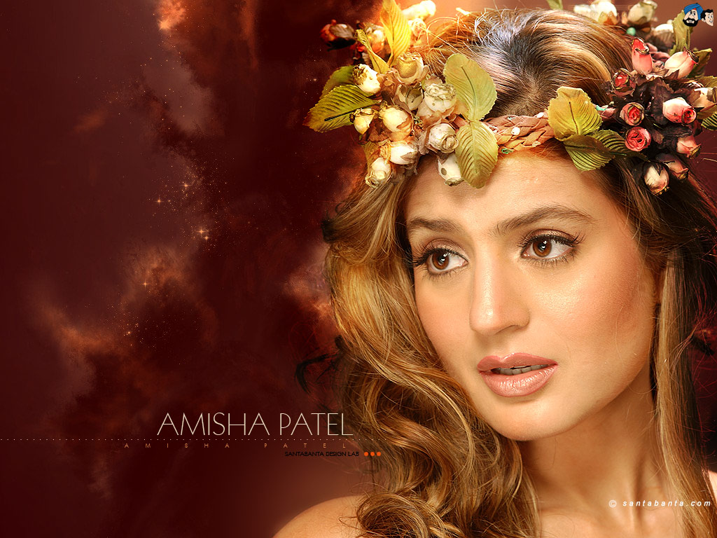 Amisha Patel Walpaper - HD Wallpaper 
