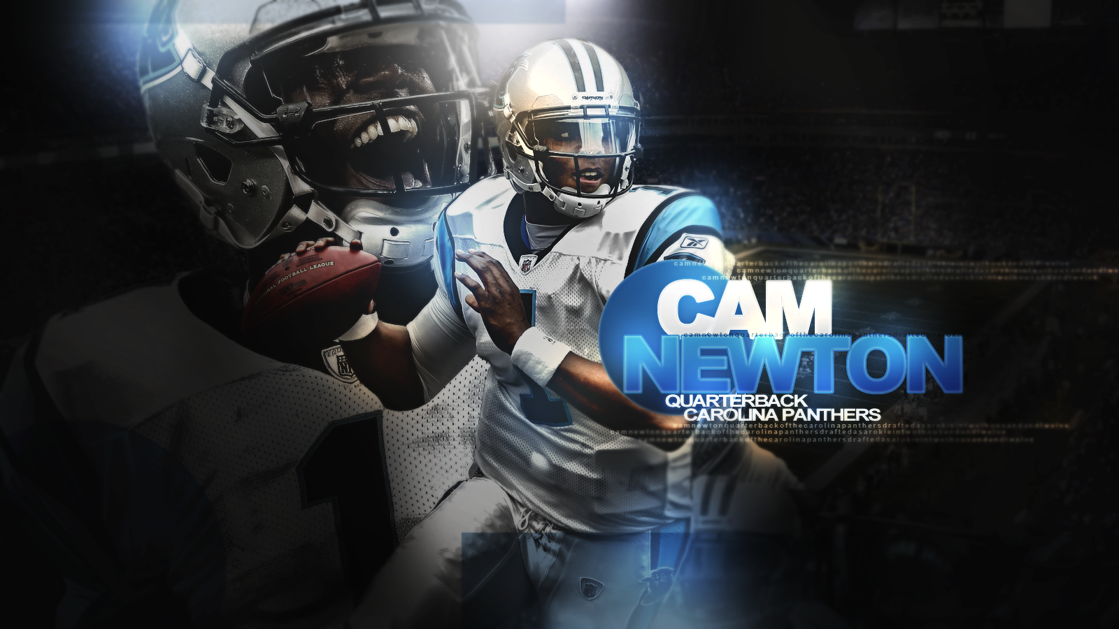 Cam Newton Wallpaper Panthers - HD Wallpaper 