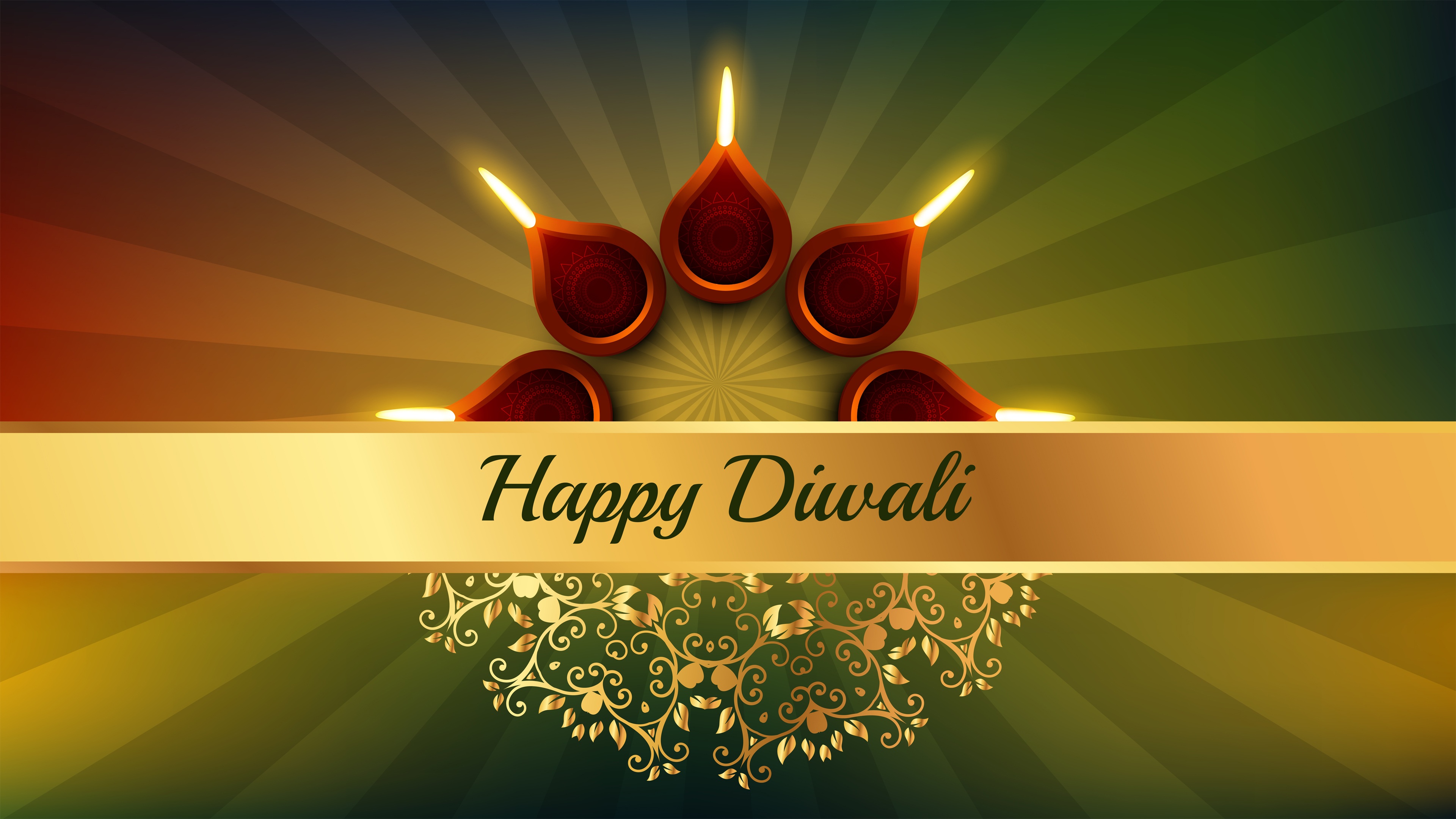 Happy Diwali Wishes 2019 - HD Wallpaper 