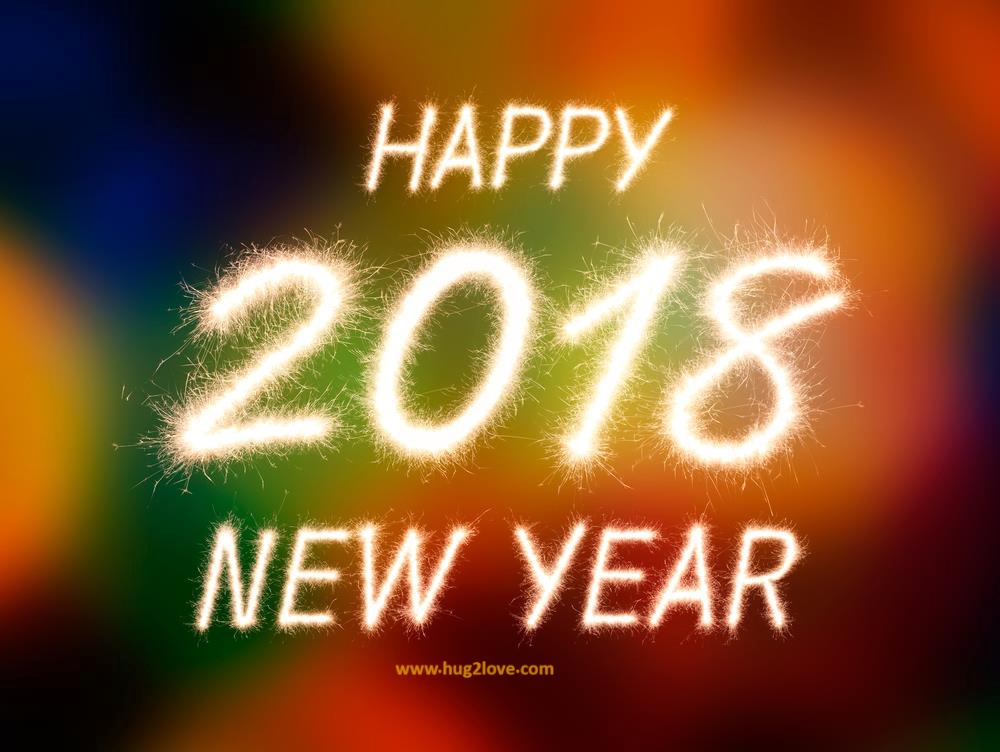 Happy New Year 2018 Best - HD Wallpaper 