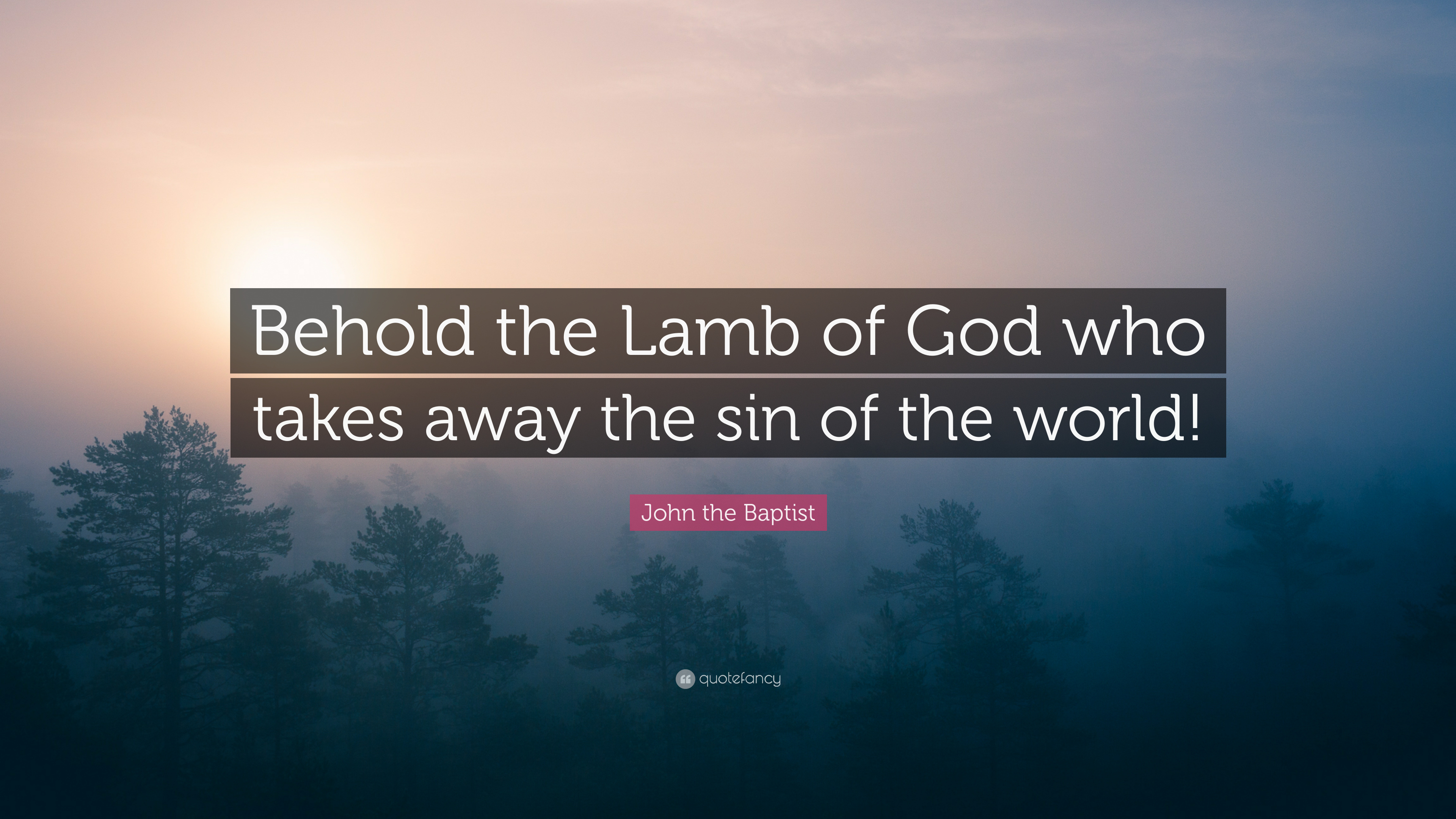 John The Baptist Quote - Been There All Along - HD Wallpaper 