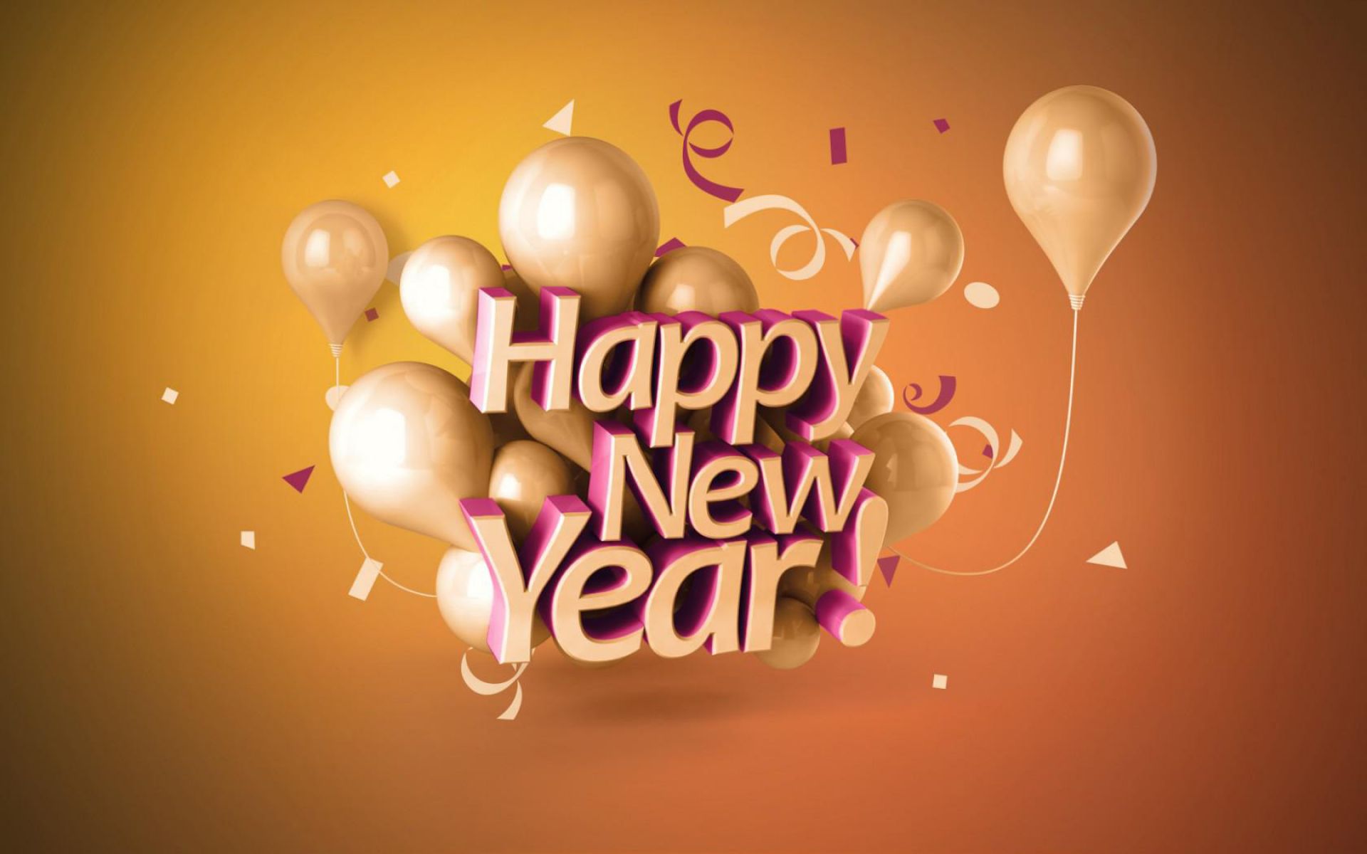 Happy New Year 3d Dekstop Wallpaper Wallpaper - Happy New Year 2018 Wish - HD Wallpaper 