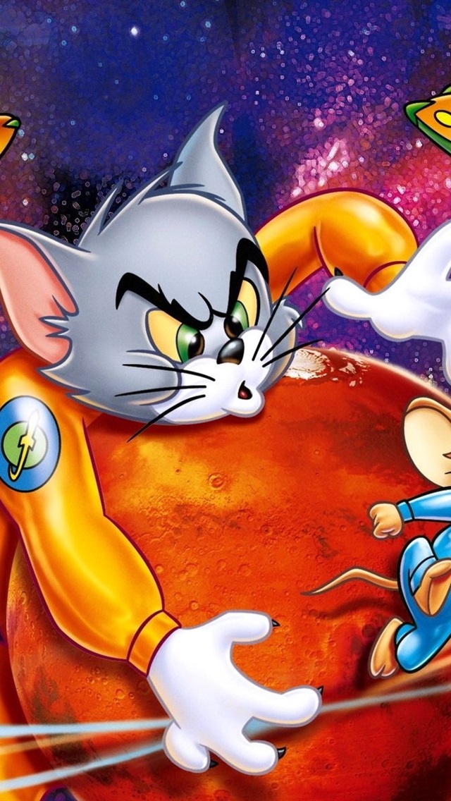 Iphone Wallpaper Tom And Jerry Cartoon - Tom And Jerry Wallpaper Iphone - HD Wallpaper 
