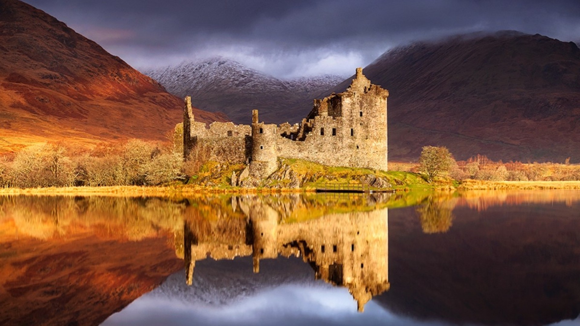 Scotland Wallpaper 19 Hd Wallpaper, Wallpaper Pics - Kilchurn Castle - HD Wallpaper 