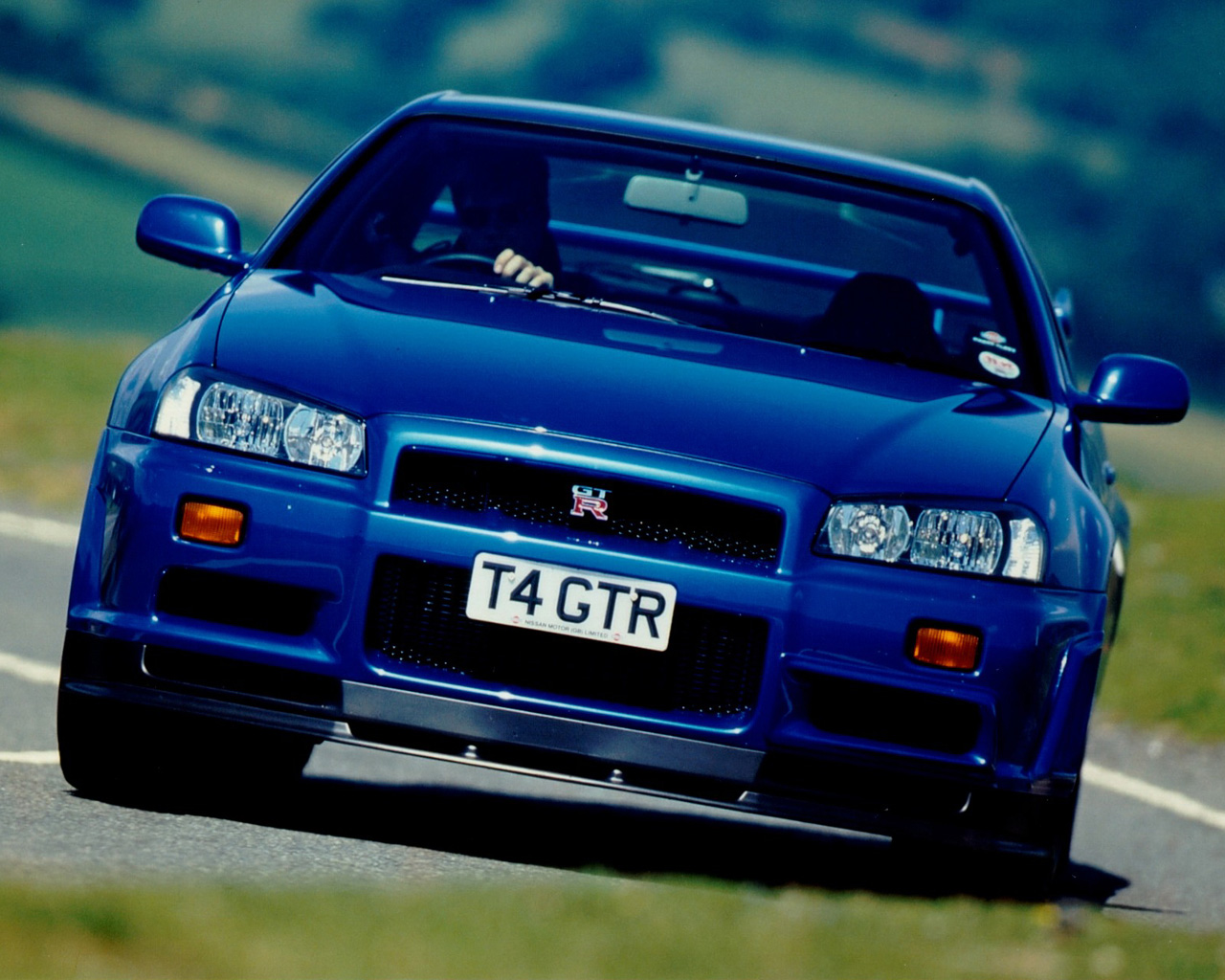 R34 Nissan Skyline Gtr Desktop Wallpaper Nissan Skyline R33 1999 1280x1024 Wallpaper Teahub Io