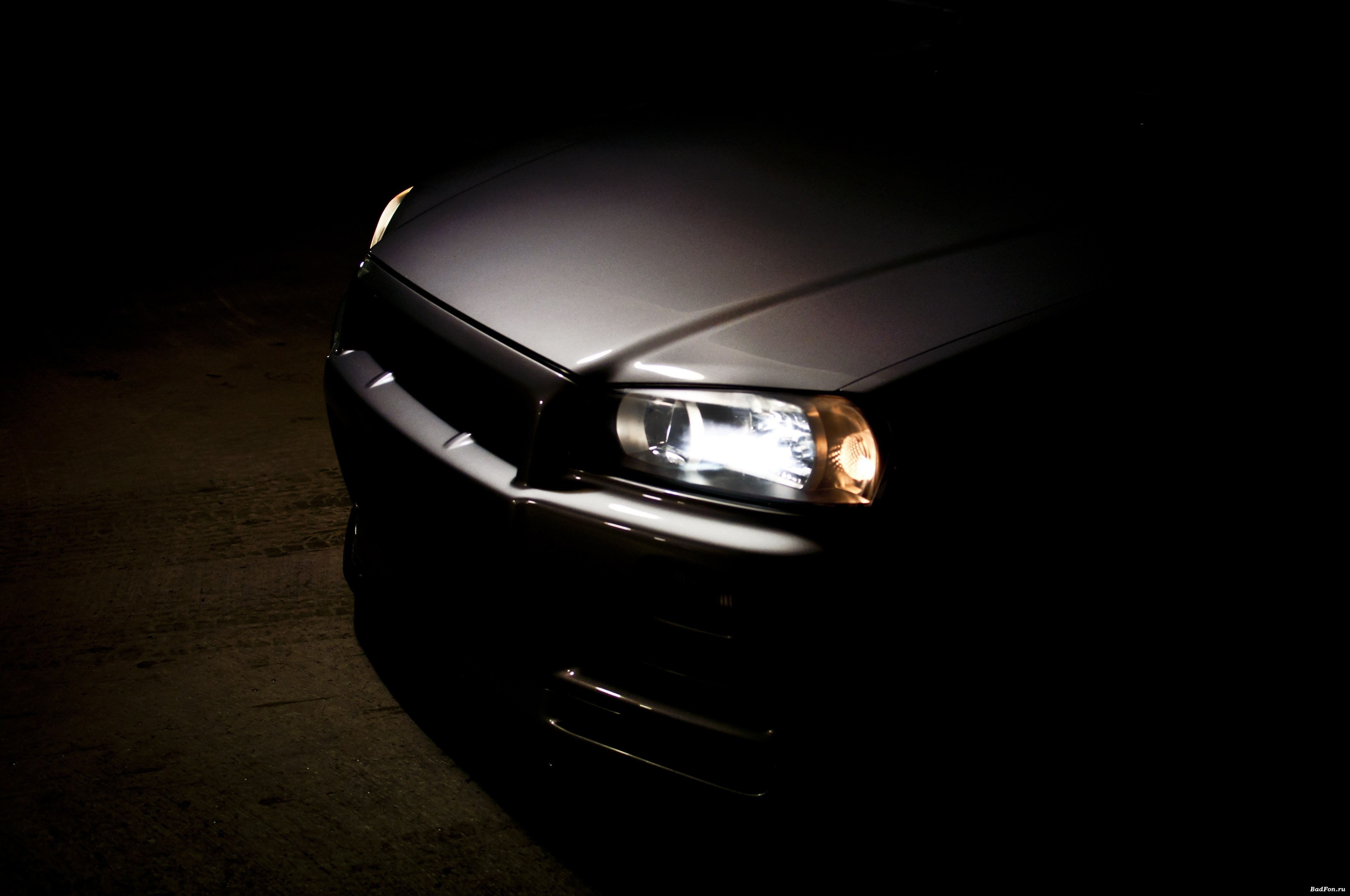 Wallpaper - Nissan Skyline Gtr R34 Black - HD Wallpaper 