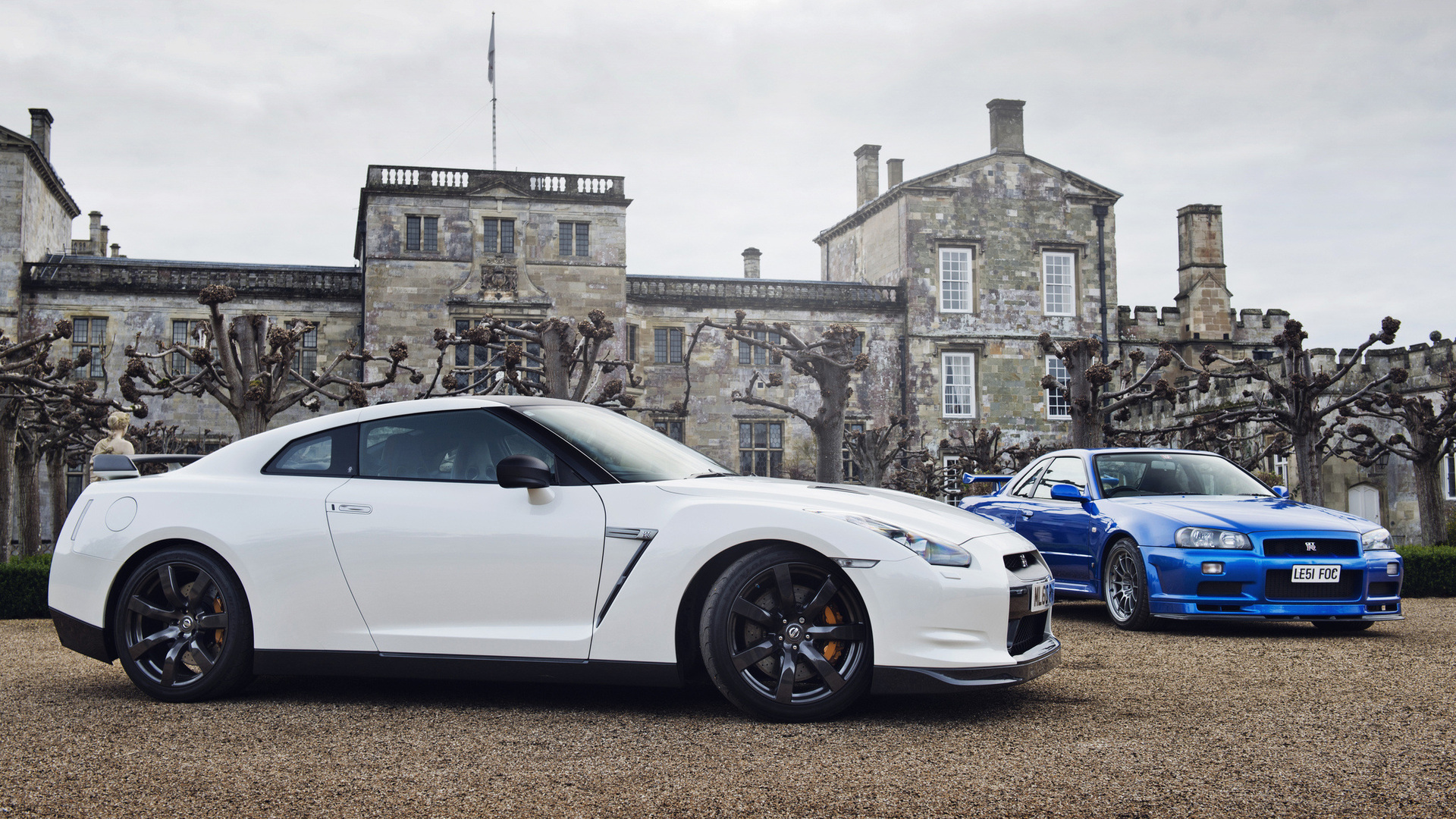 Gtr, Front, R35, Nissan, Gad, Nissan, Skyline, Blue, - Wilton House - HD Wallpaper 