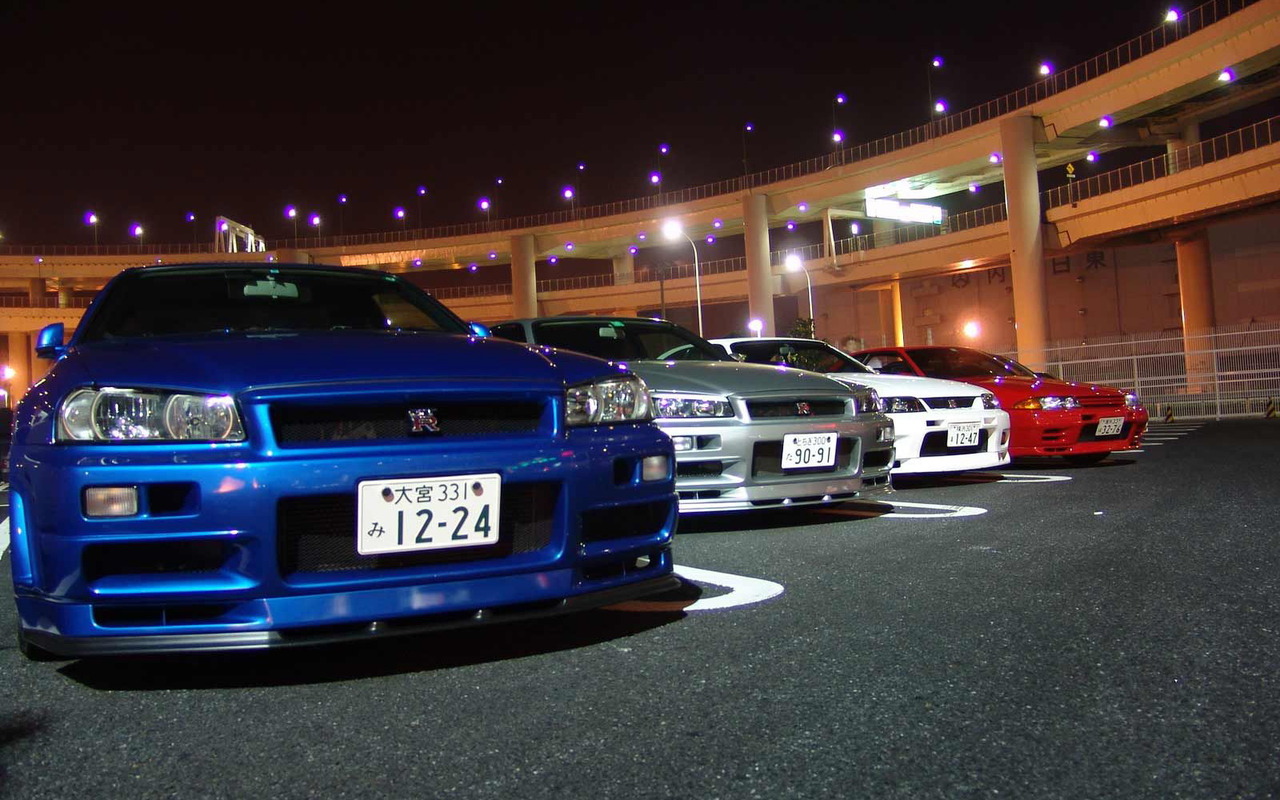 Nissan Skyline Gtr Wallpapers Group Nissan Skyline Gtr Group 1280x800 Wallpaper Teahub Io