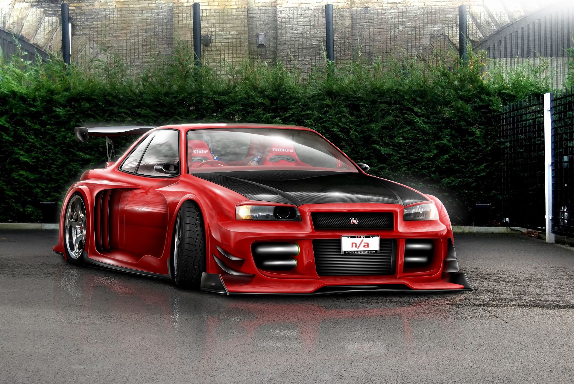 Nissan Skyline Gtr R34 Tuning - HD Wallpaper 