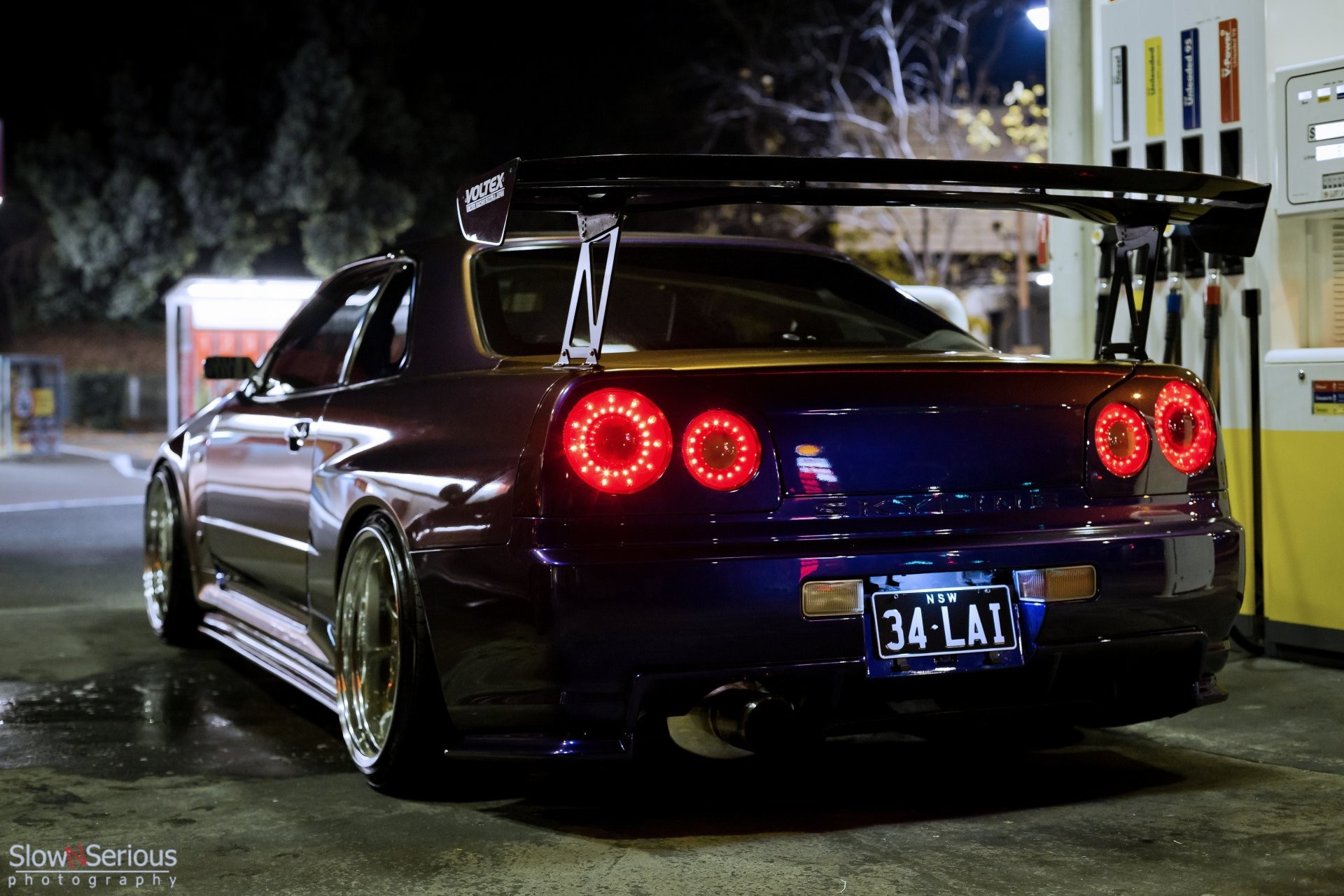 Nissan Skyline Gt R R34 Nissan Tuning Night Skyline - Nissan Skyline Gtr R34 Tuned - HD Wallpaper 