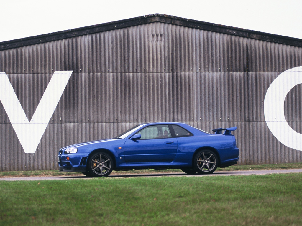 R34 Nissan Skyline Gtr Desktop Wallpaper - HD Wallpaper 