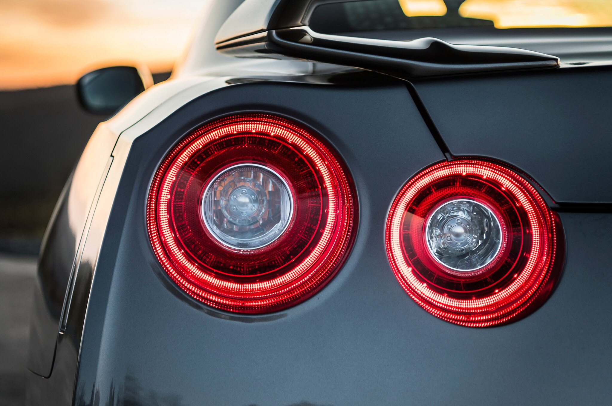 2017 Nissan Gt R Rear Taillight - Nissan Gtr Back Lights - HD Wallpaper 