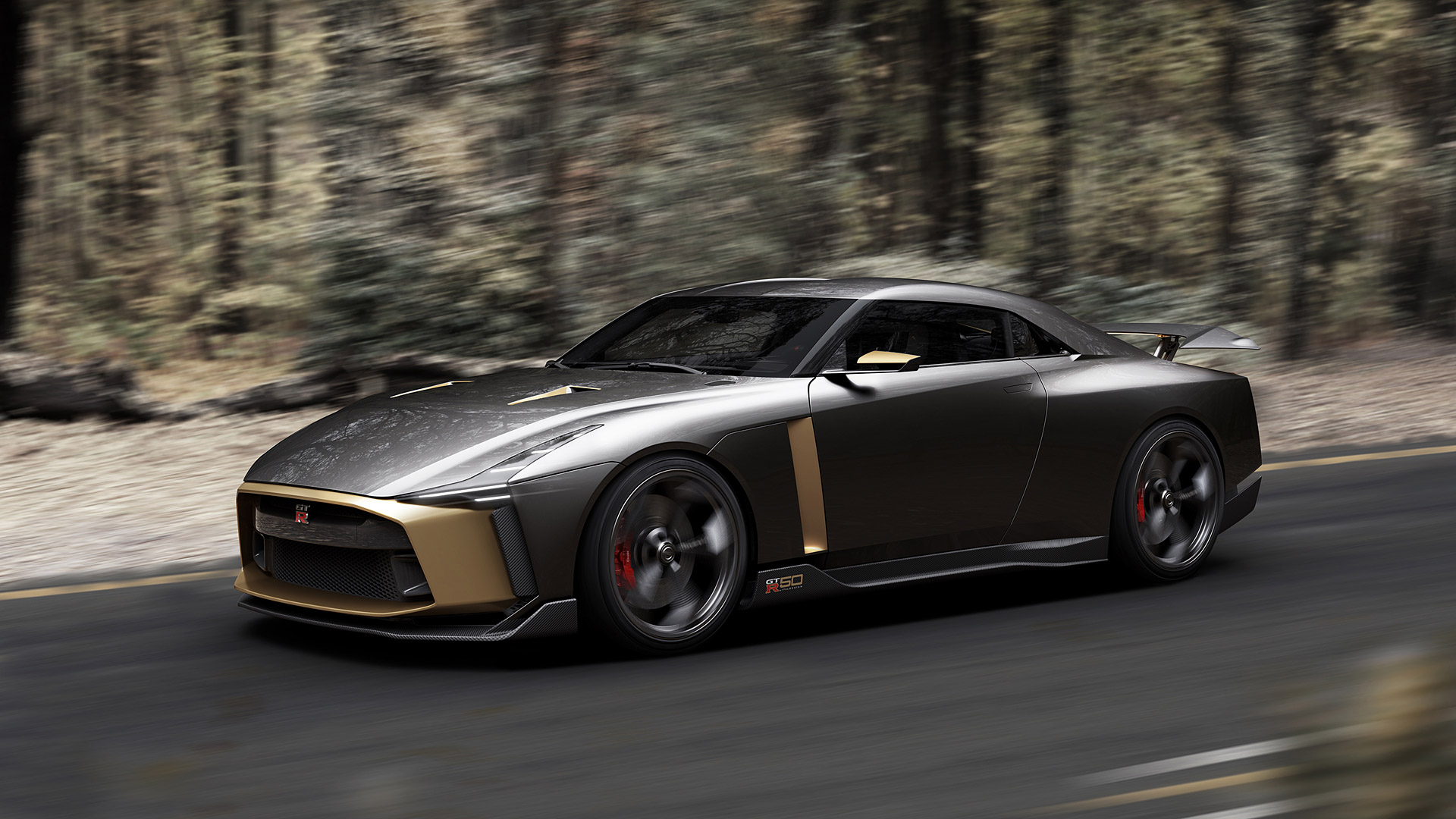 2018 Model Nissan Gt-r50 Wallpaper - Nissan Gtr 50 Italdesign - HD Wallpaper 