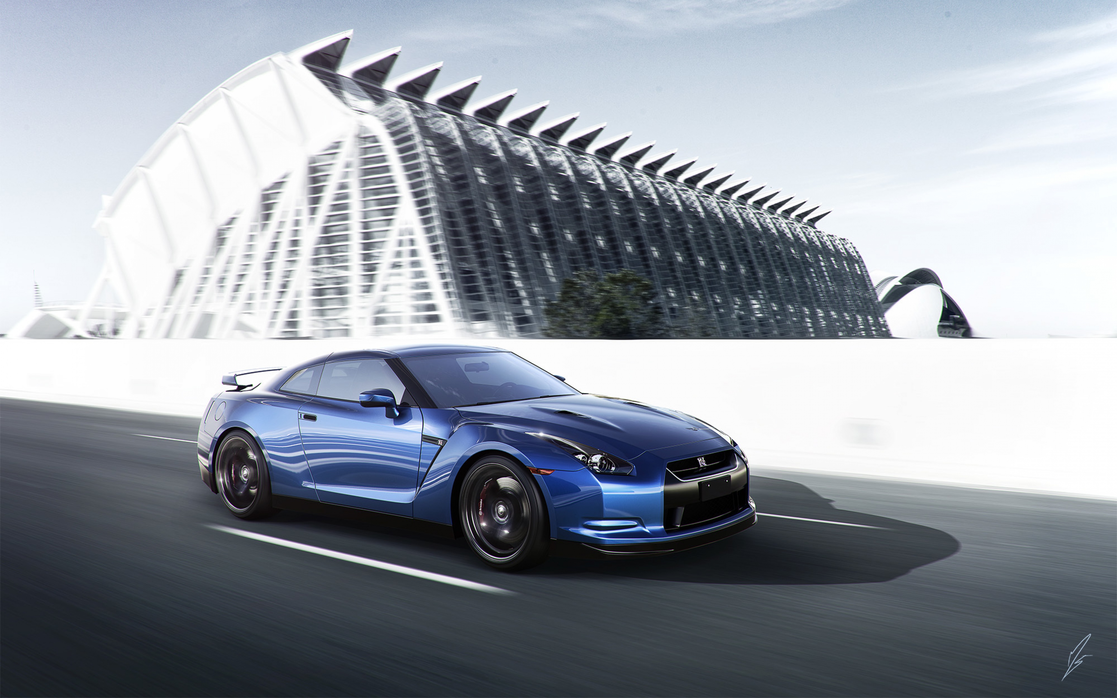Best Nissan Gtr Wallpapers Hd Nissan Skyline Gtr Background - Nissan Gtr Blue 4k - HD Wallpaper 