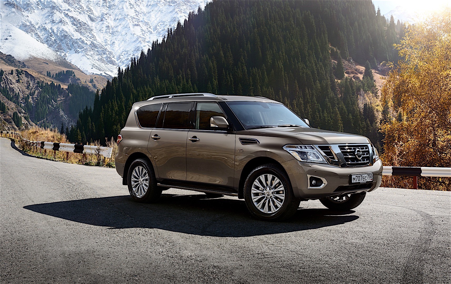 Nissan Patrol Y62 2014 - HD Wallpaper 