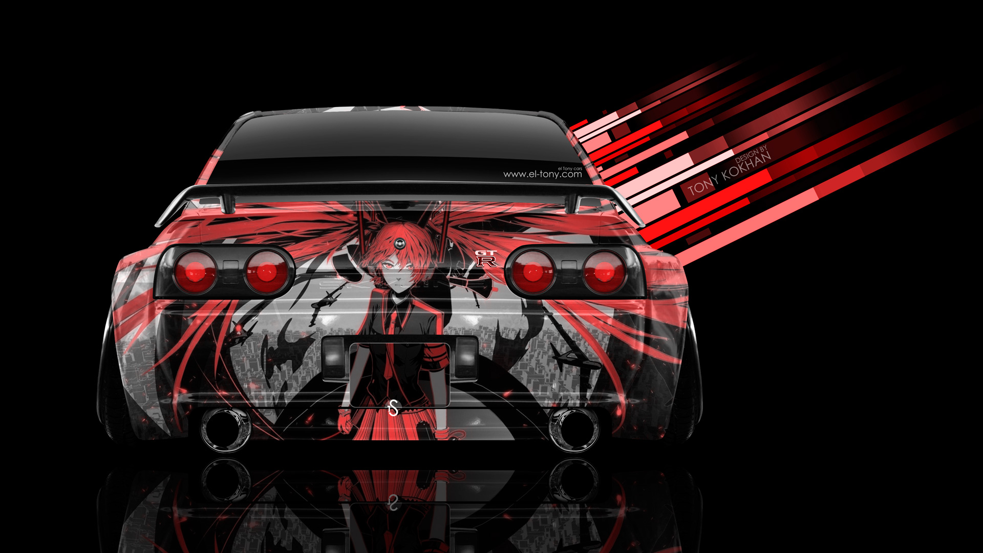 Nissan Skyline Gtr R32 Anime - HD Wallpaper 