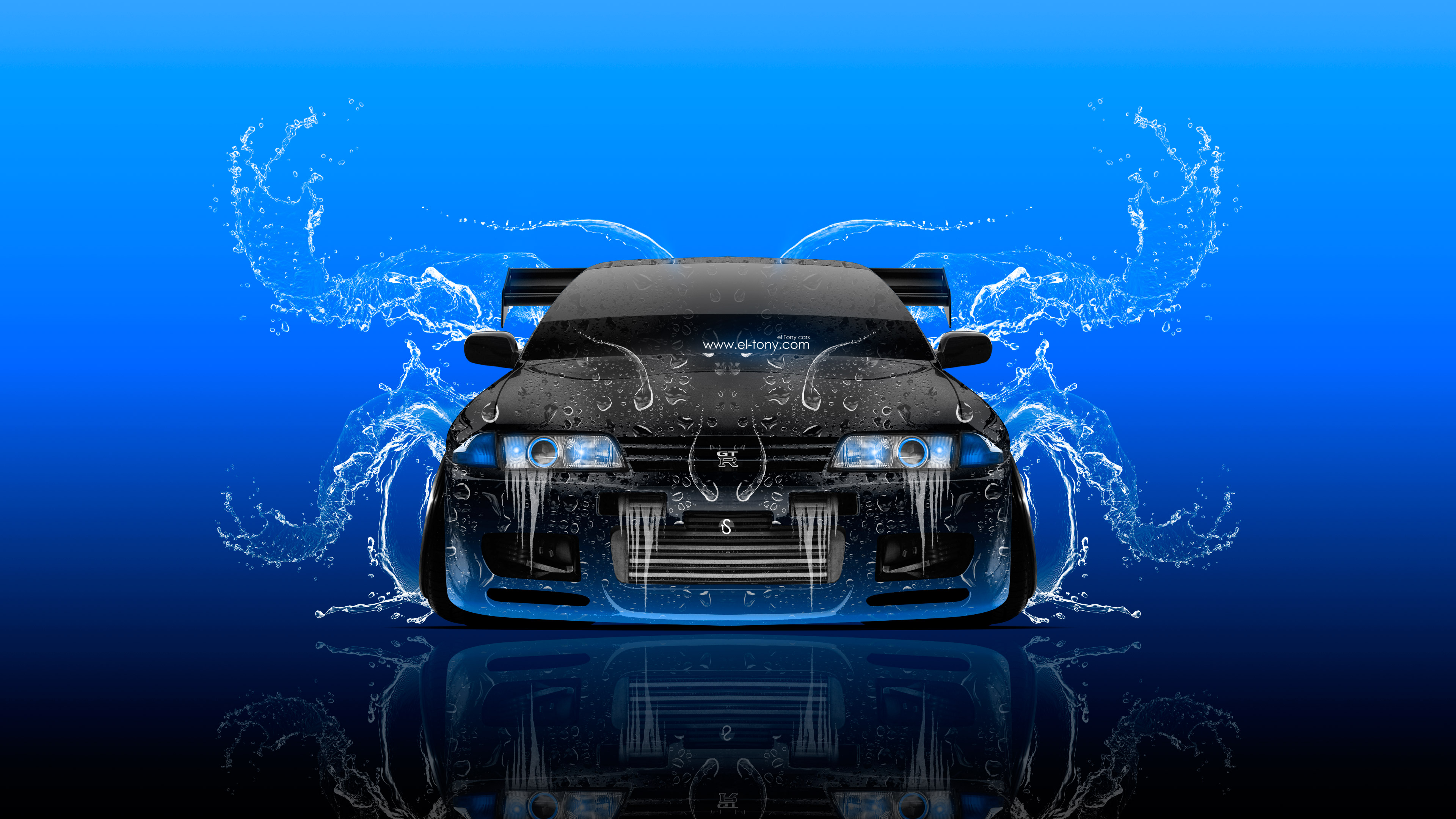 Neon Ferrari - HD Wallpaper 