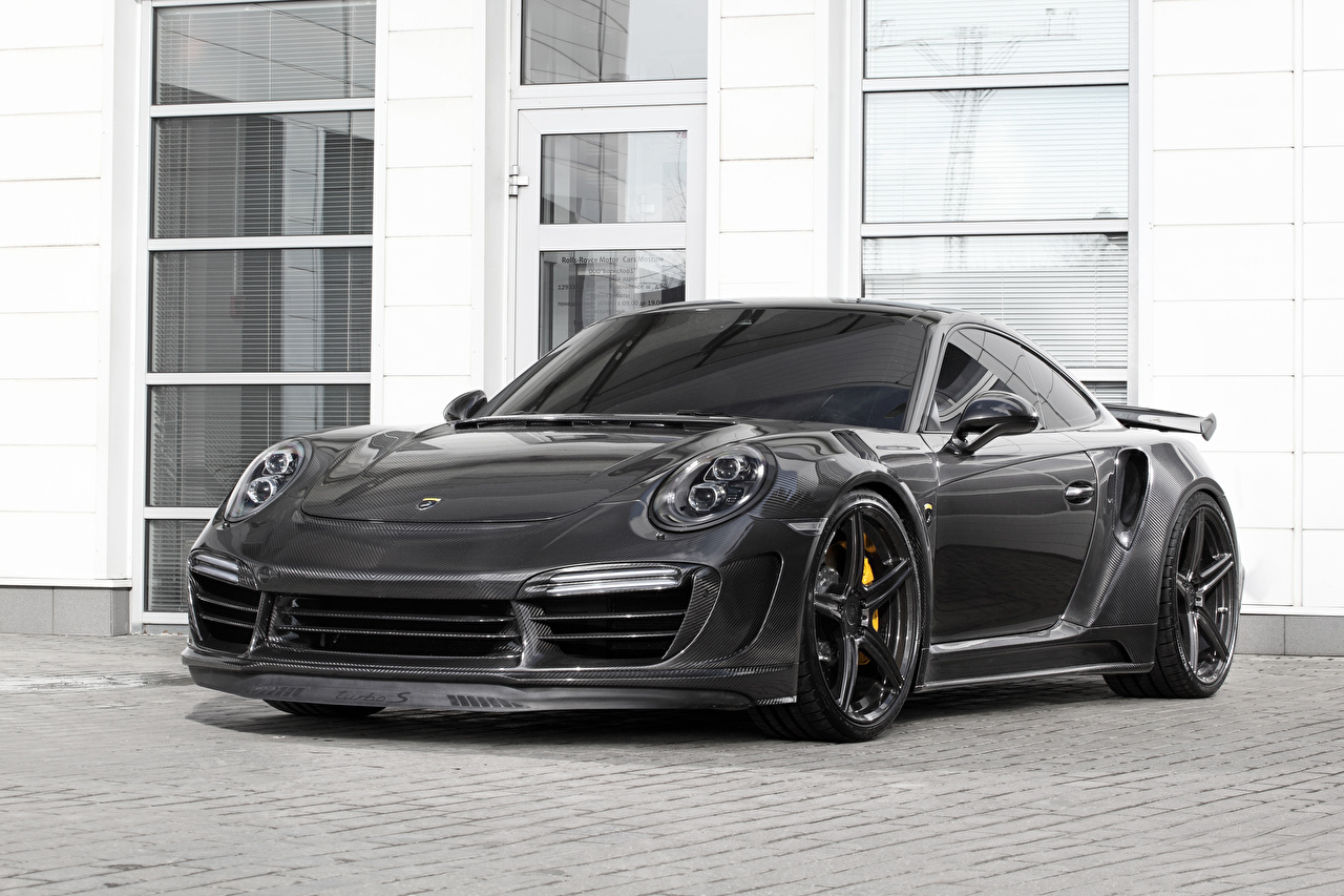 Full Carbon Fiber Porsche - HD Wallpaper 