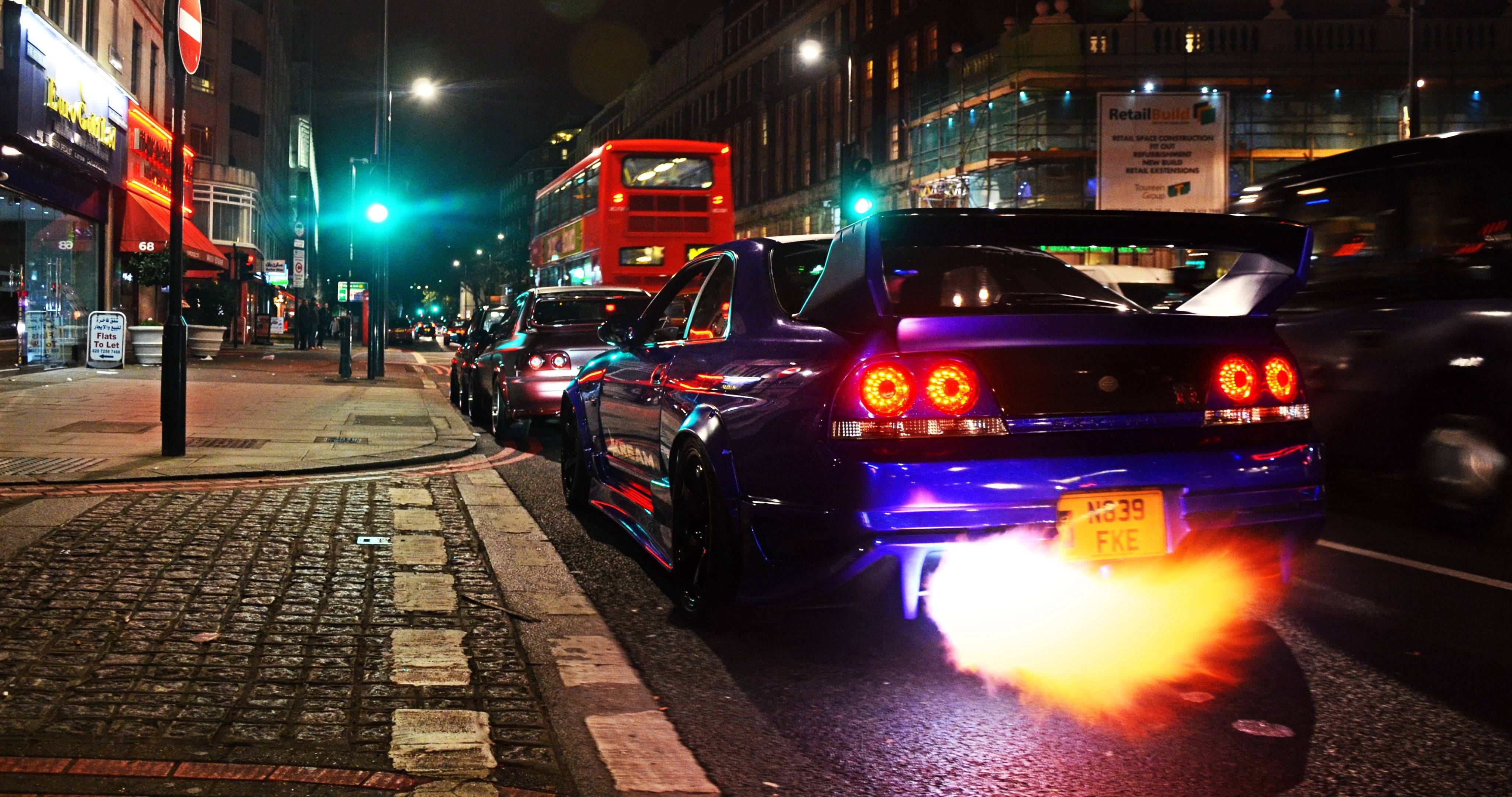 Nissan Skyline R33 Wallpaper 4k - HD Wallpaper 