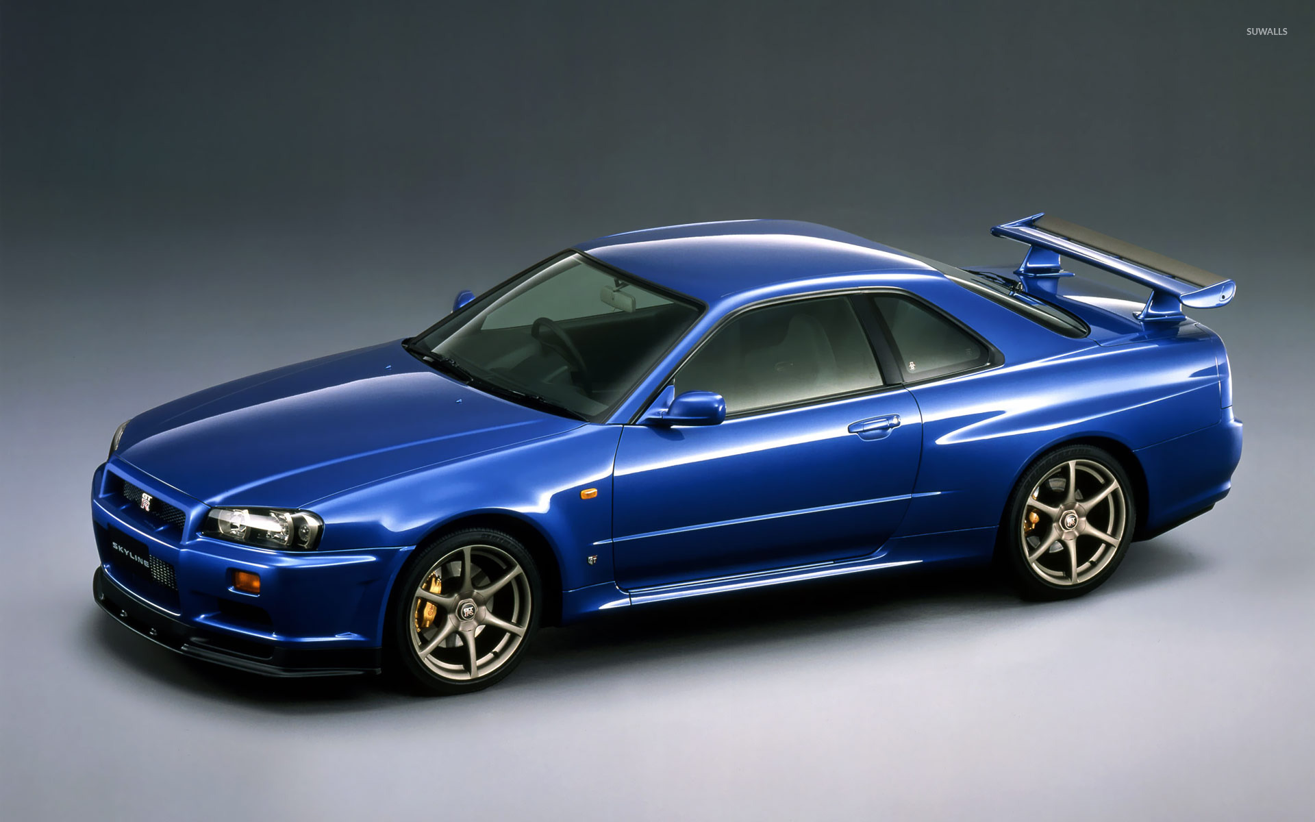 Nissan Skyline R34 1989 - HD Wallpaper 
