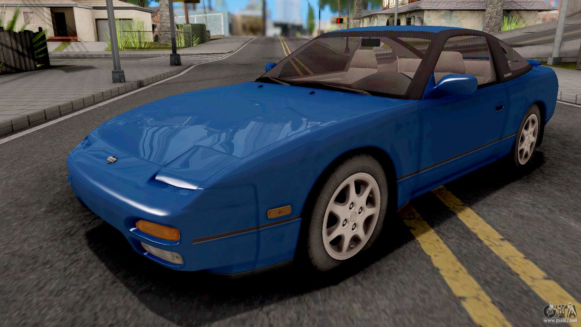Nissan 240sx For Gta San Andreas - Nissan 240sx - HD Wallpaper 