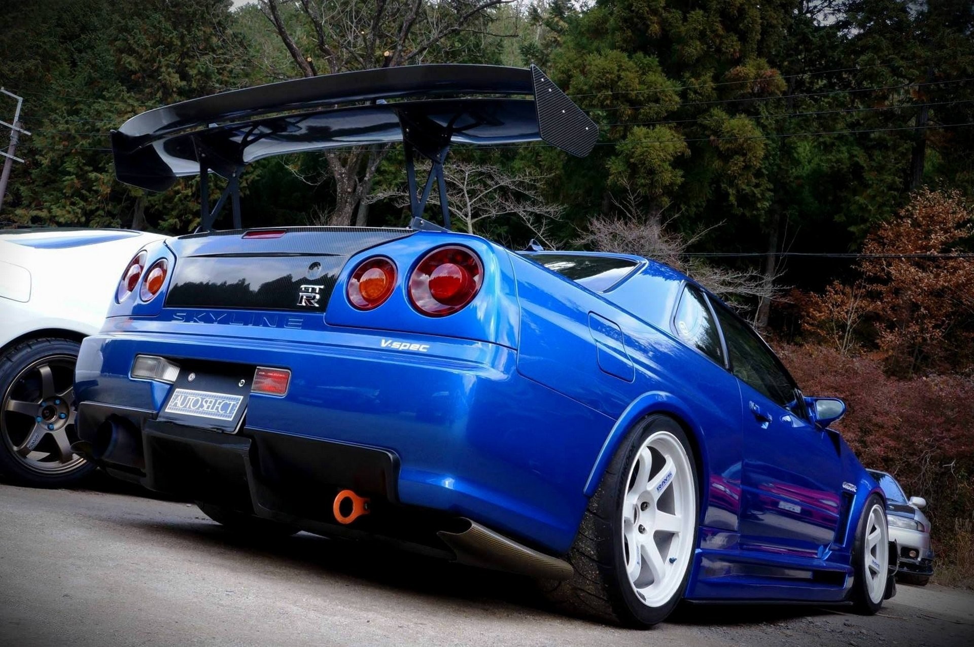 Nissan Skyline R34 Wallpaper 
 Data Src R34 Wallpaper - Nissan Skyline - HD Wallpaper 