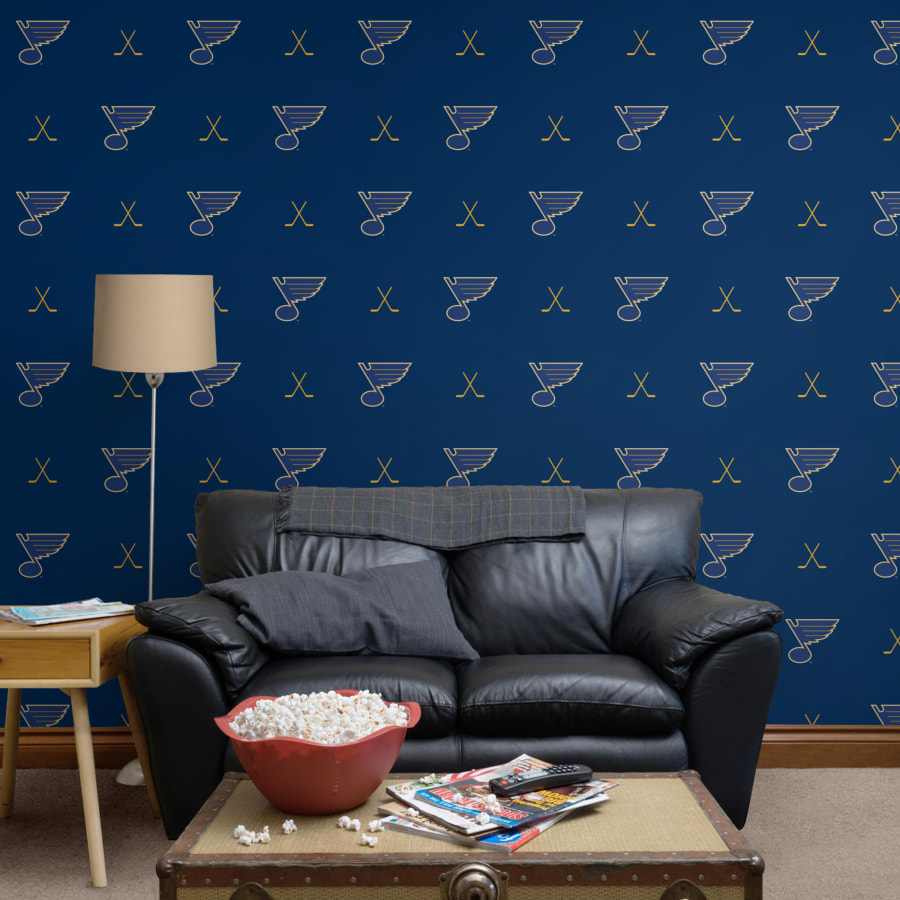 St Louis Blues Living Room - HD Wallpaper 