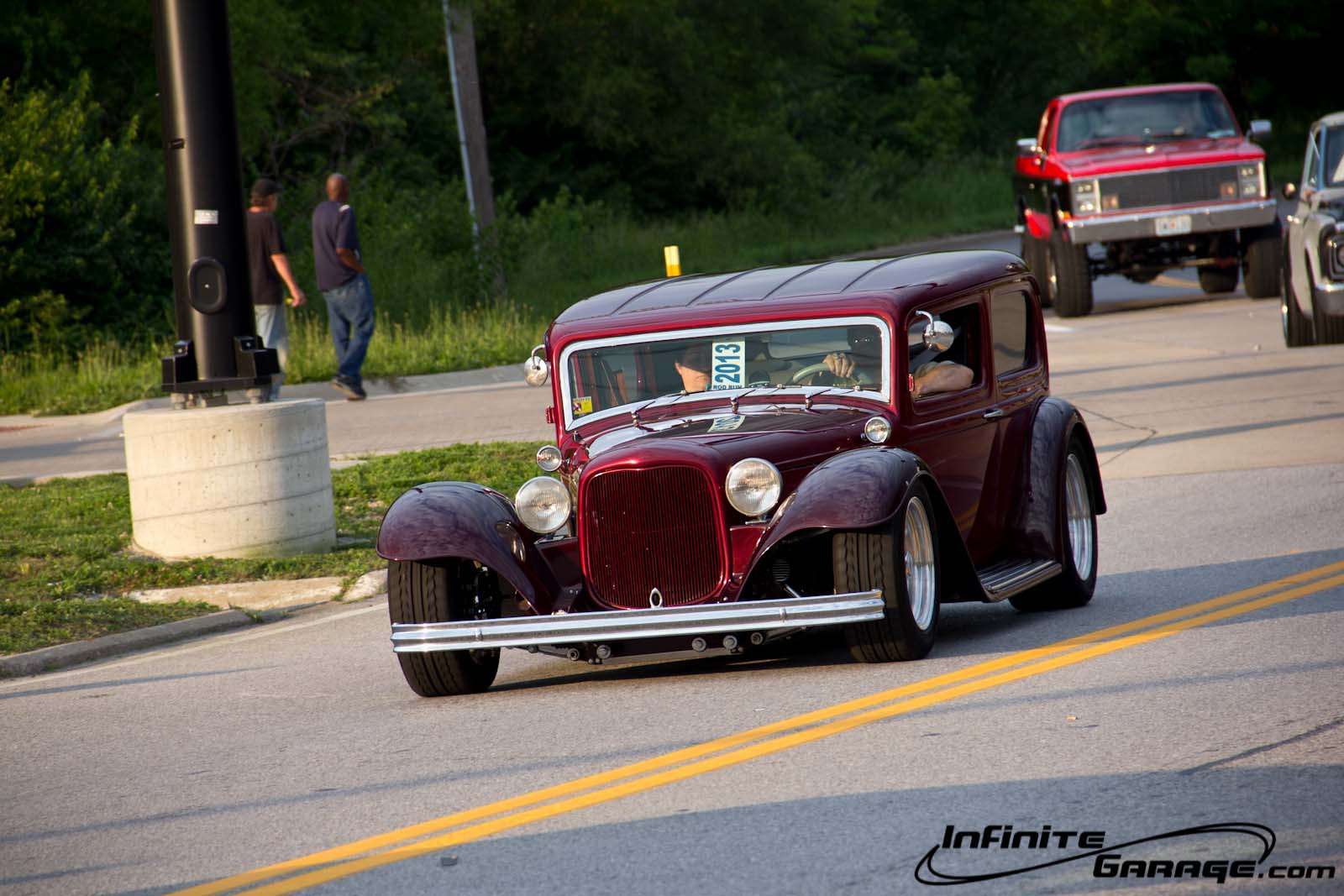 Full Fender Hot Rod - Rat Rod With Fenders - HD Wallpaper 