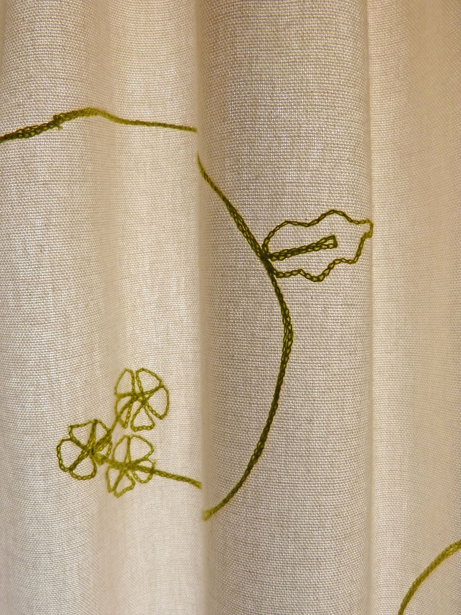 Curtain, Burlap, Embroidery, Fabric, Texture, Spreads, - Tecido Bordado Para Cortina - HD Wallpaper 