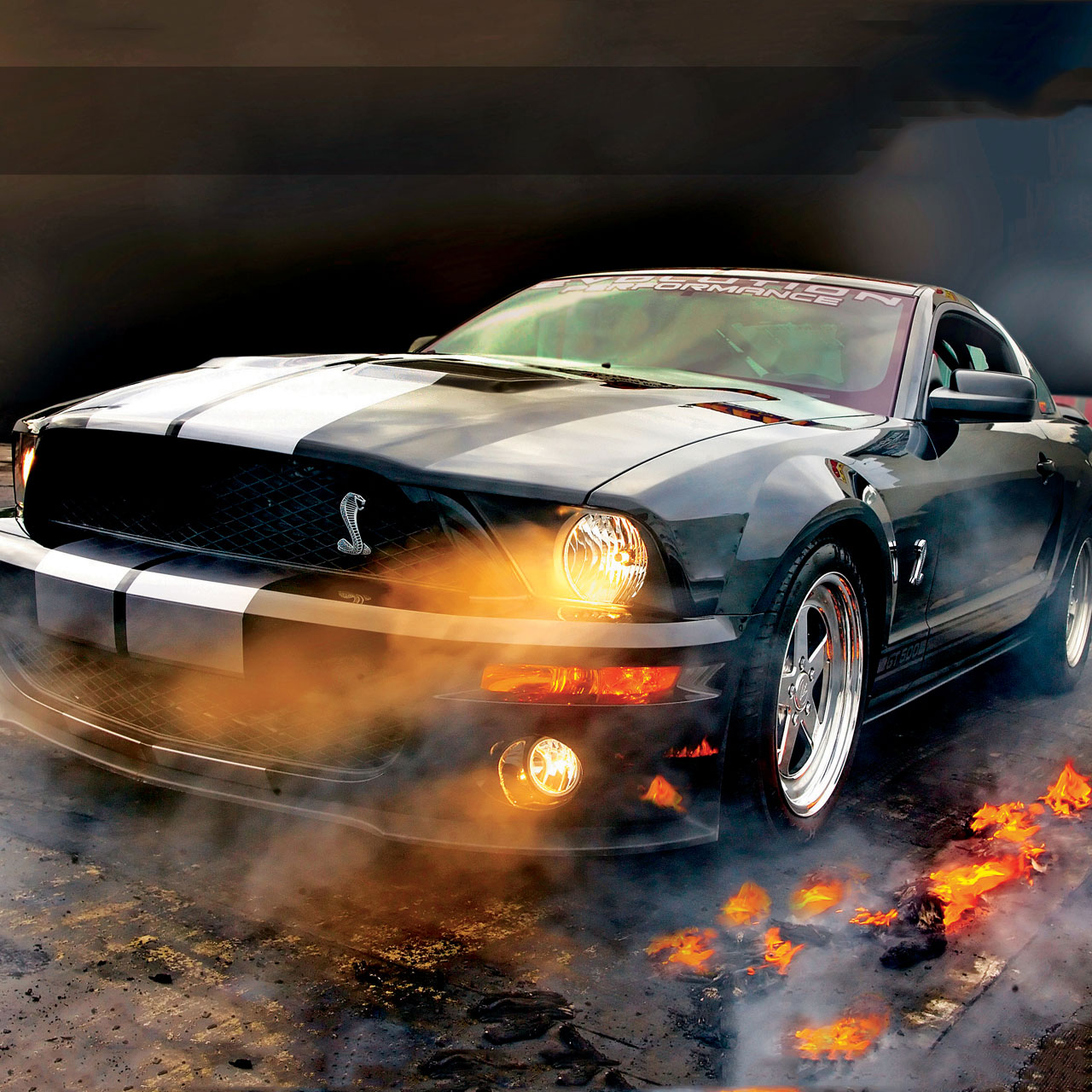 Hot Rod Wallpaper - Shelby Gt 500 - HD Wallpaper 