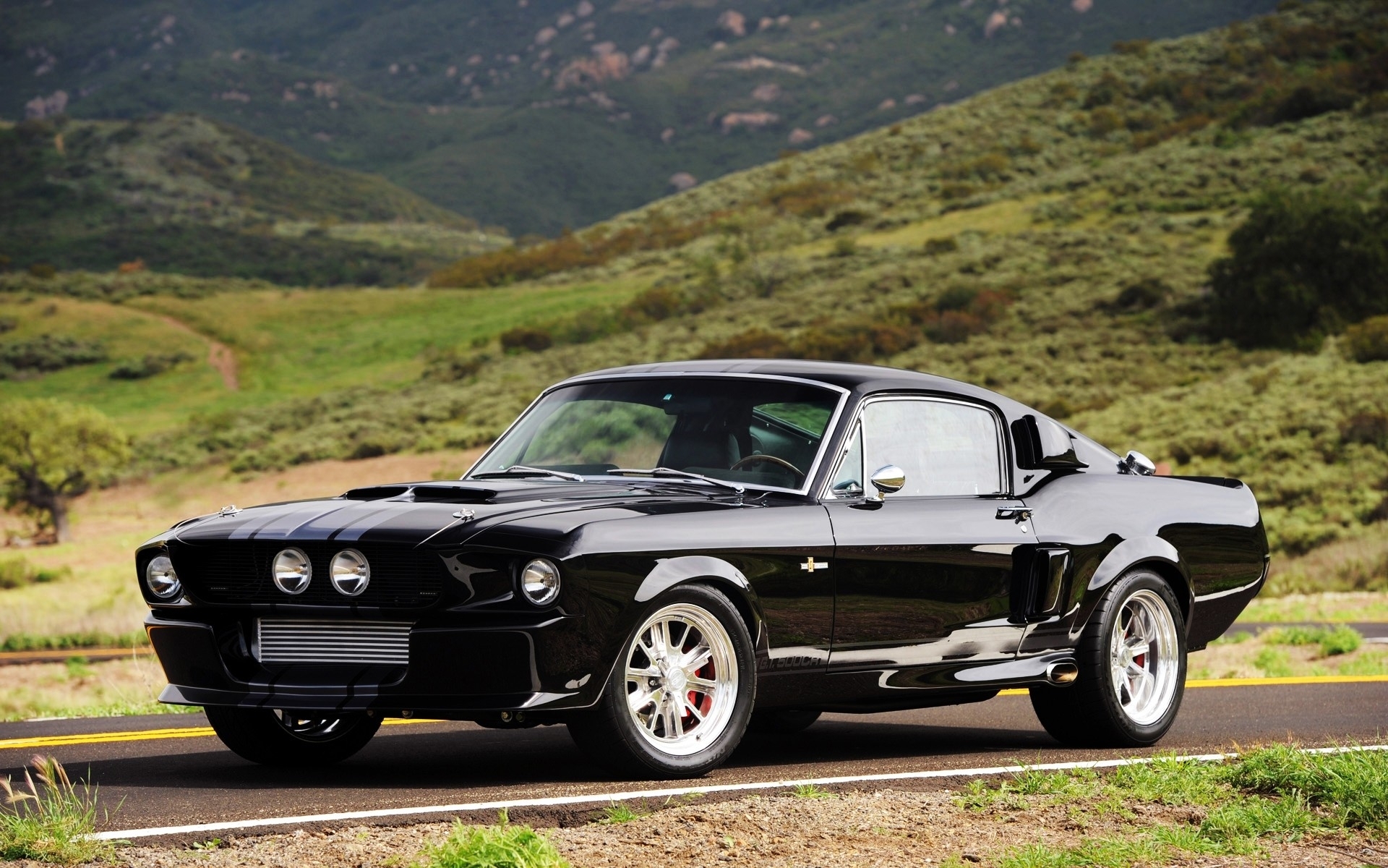 Mustang Old - HD Wallpaper 