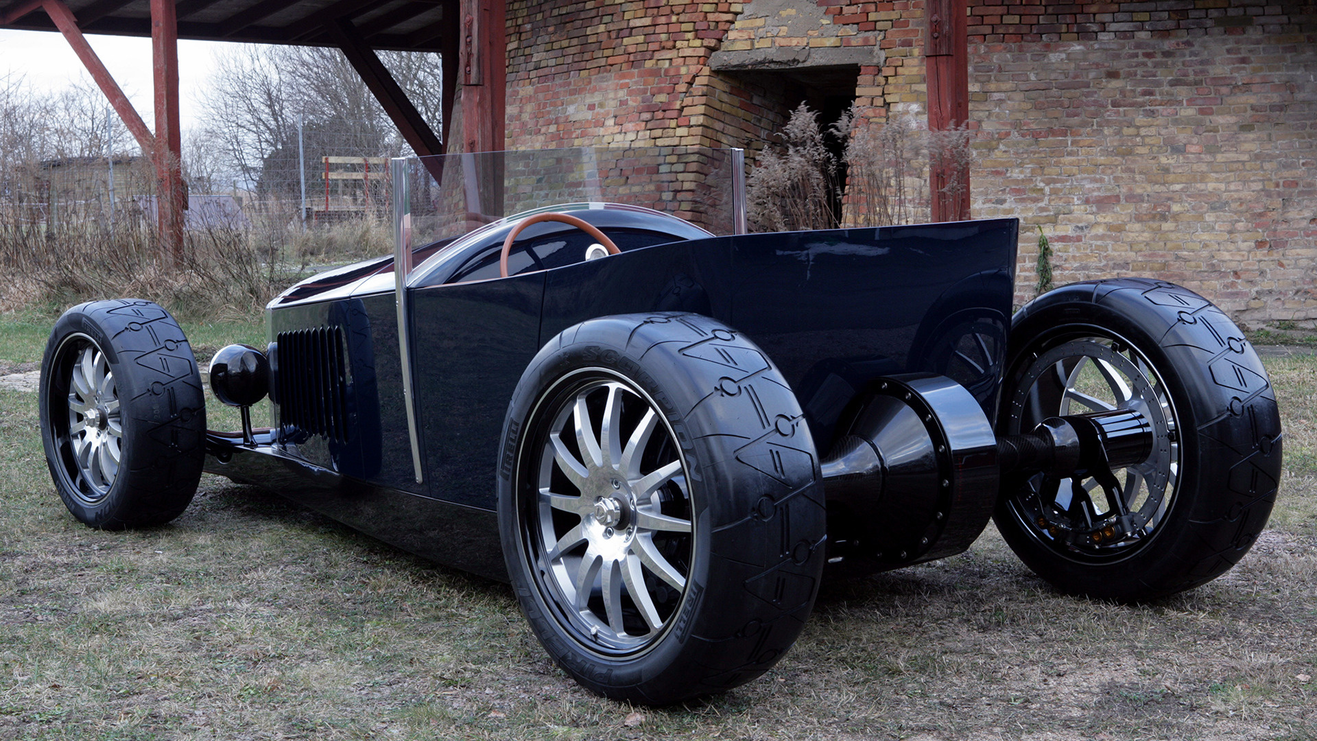 Vw Beetle Big Wheels - HD Wallpaper 