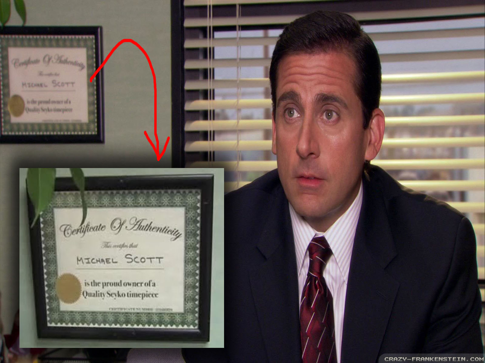 Office Michael Scott Diploma - HD Wallpaper 