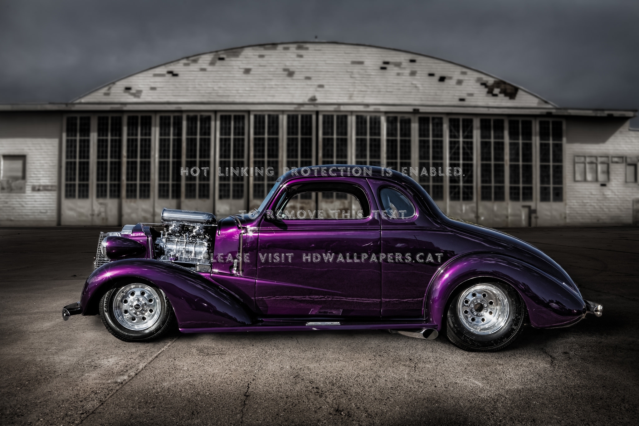 Purple Haze Car Hot Rod Street Ford - Color Violeta Hot Rod - HD Wallpaper 